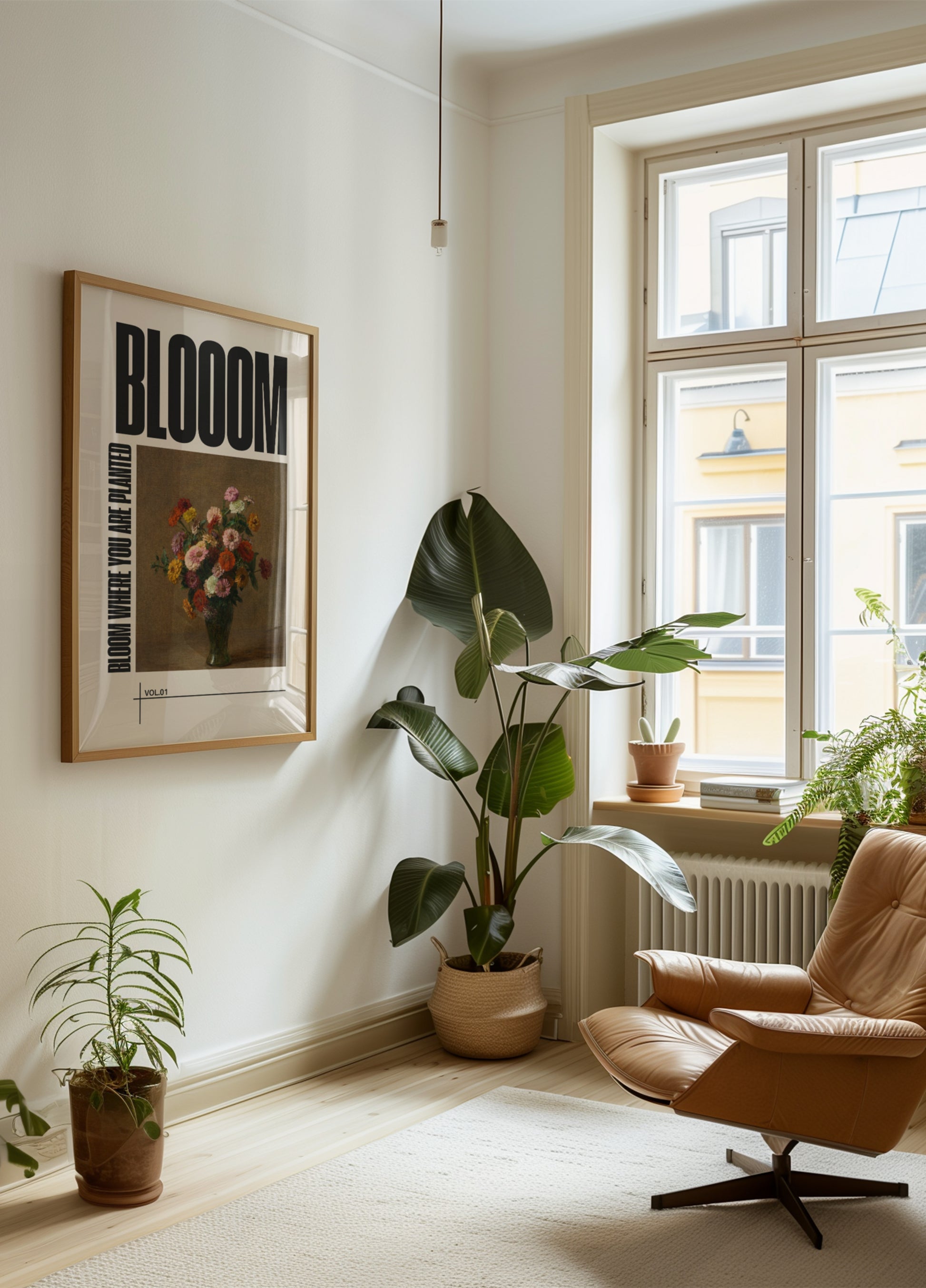 Nature morte aux fleurs vibrantes