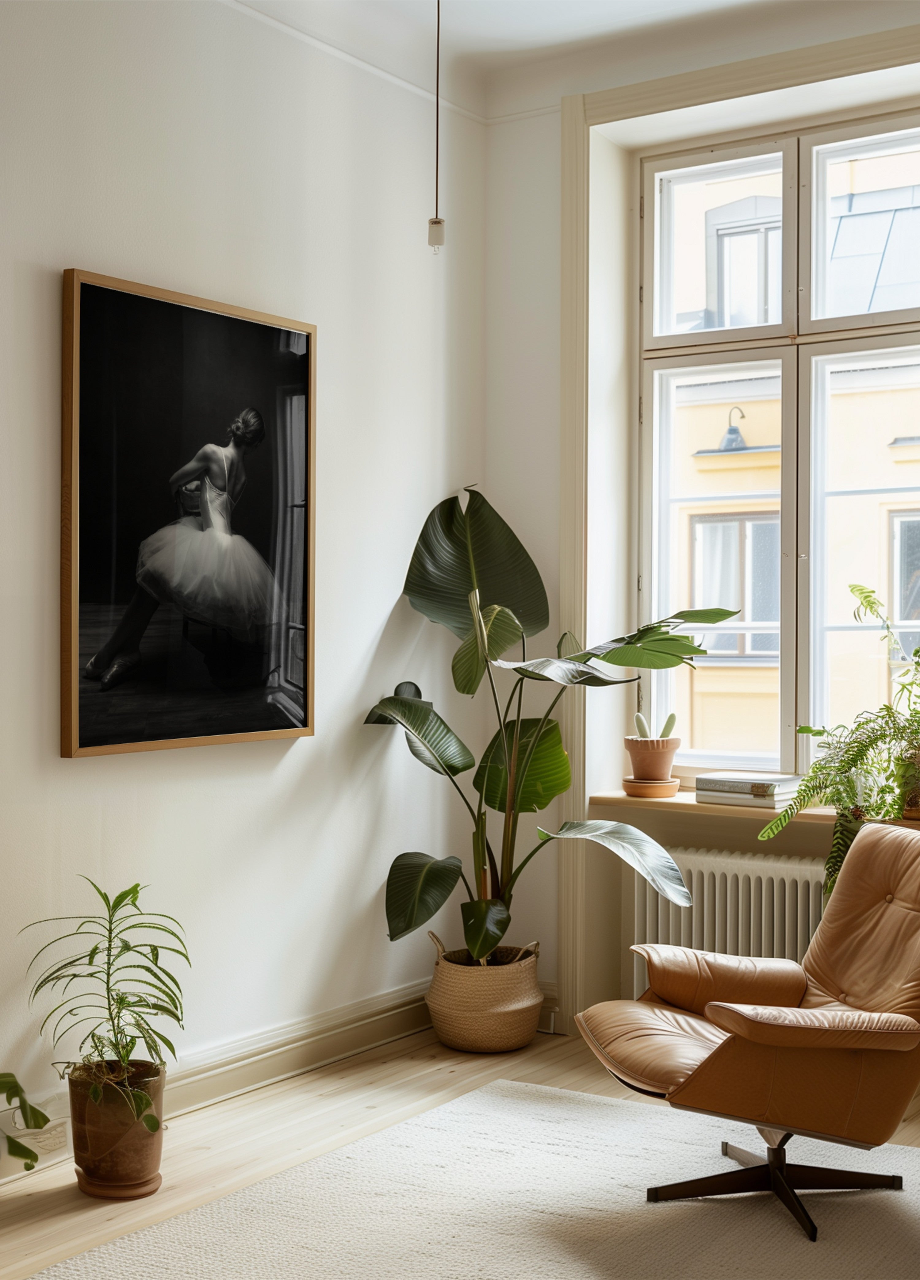 Ballerine assise Grace