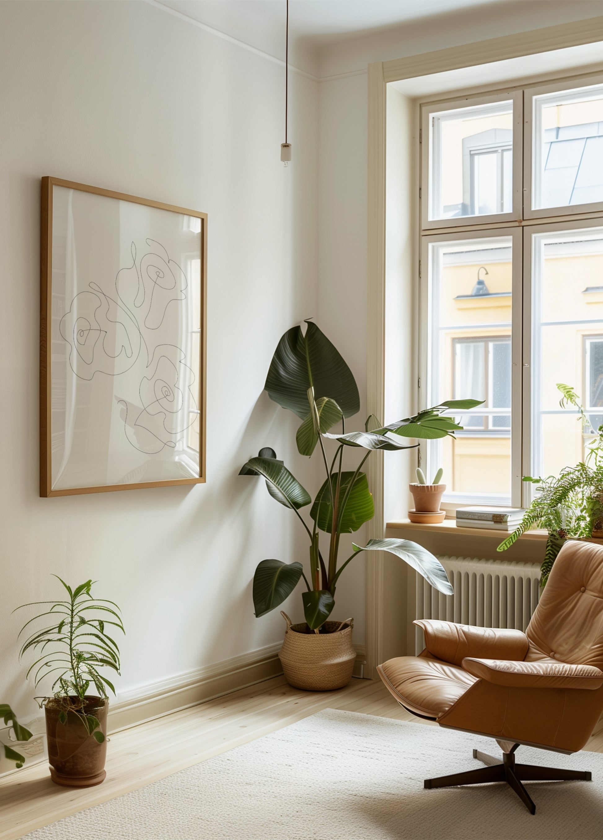 Fleurs de ligne minimalistes