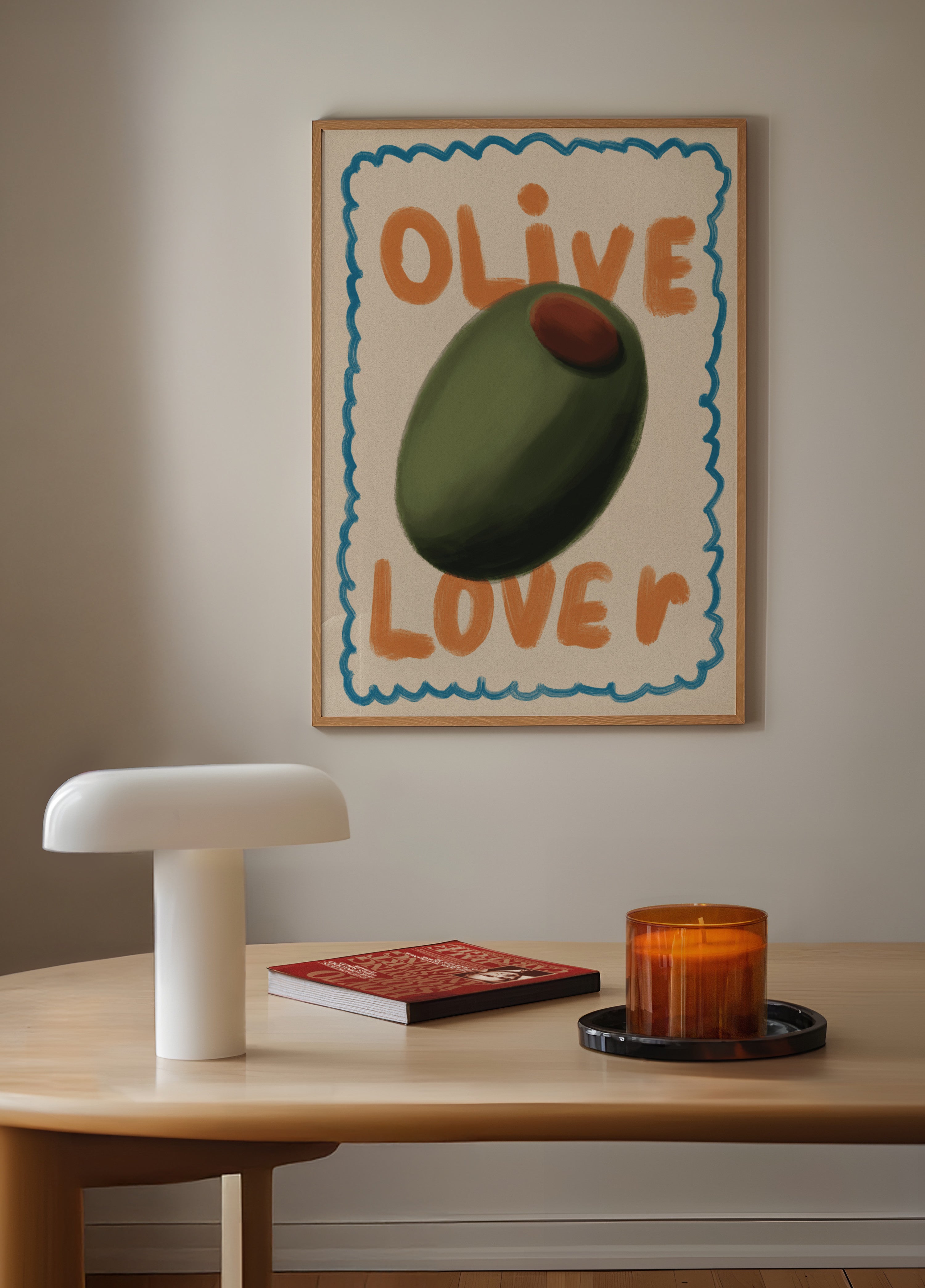 Amoureux des olives vertes