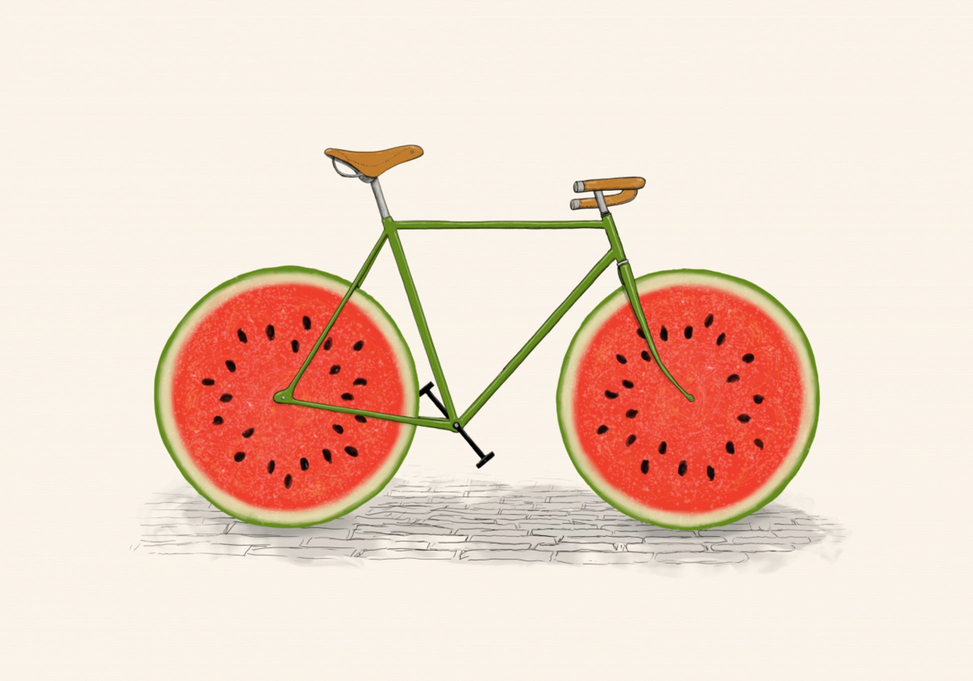 Vélo Pastèque