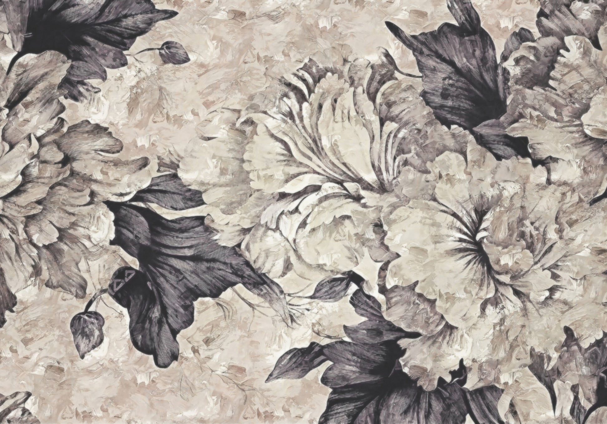Pivoines monochromes classiques
