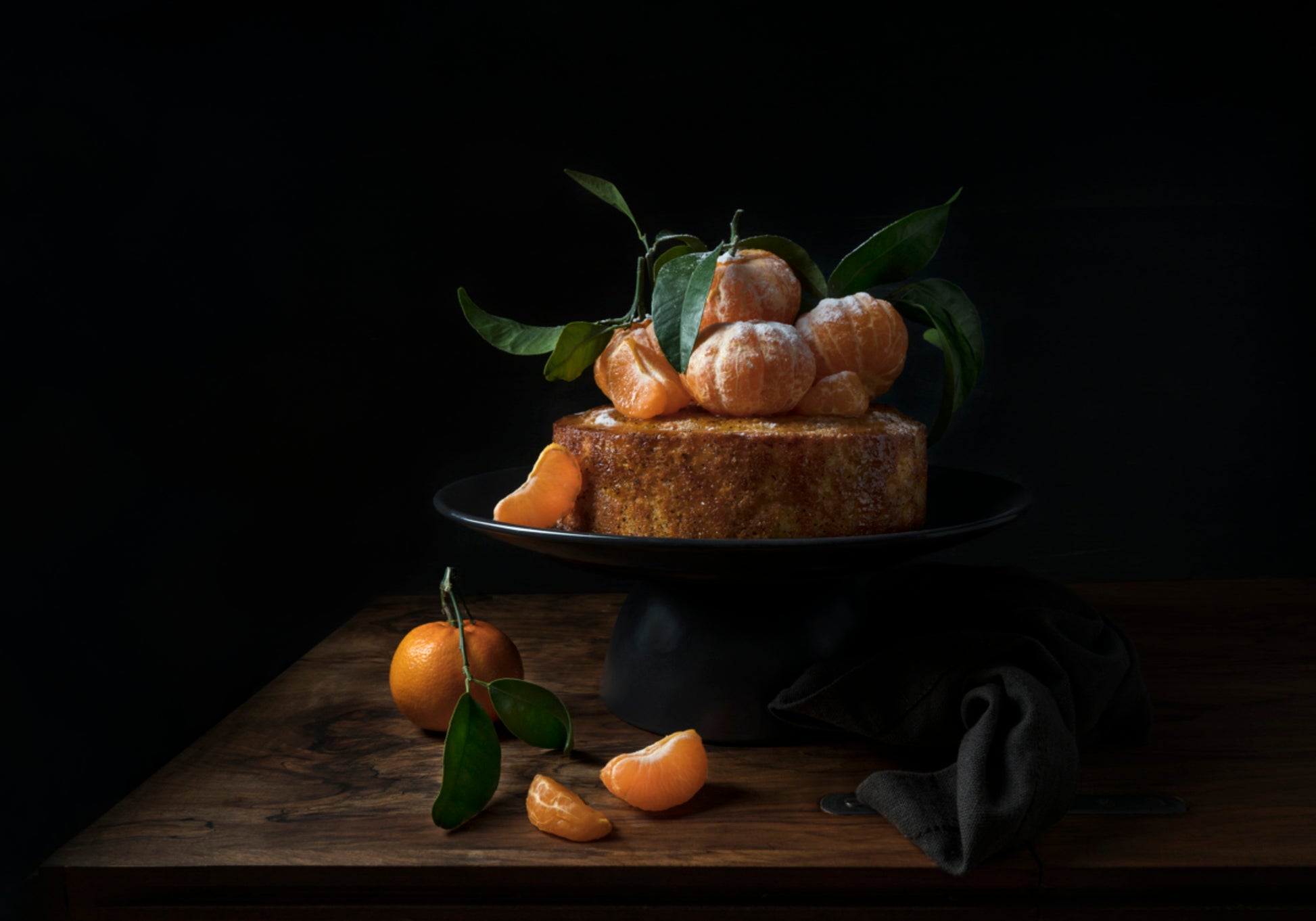 Gâteau rustique à la mandarine