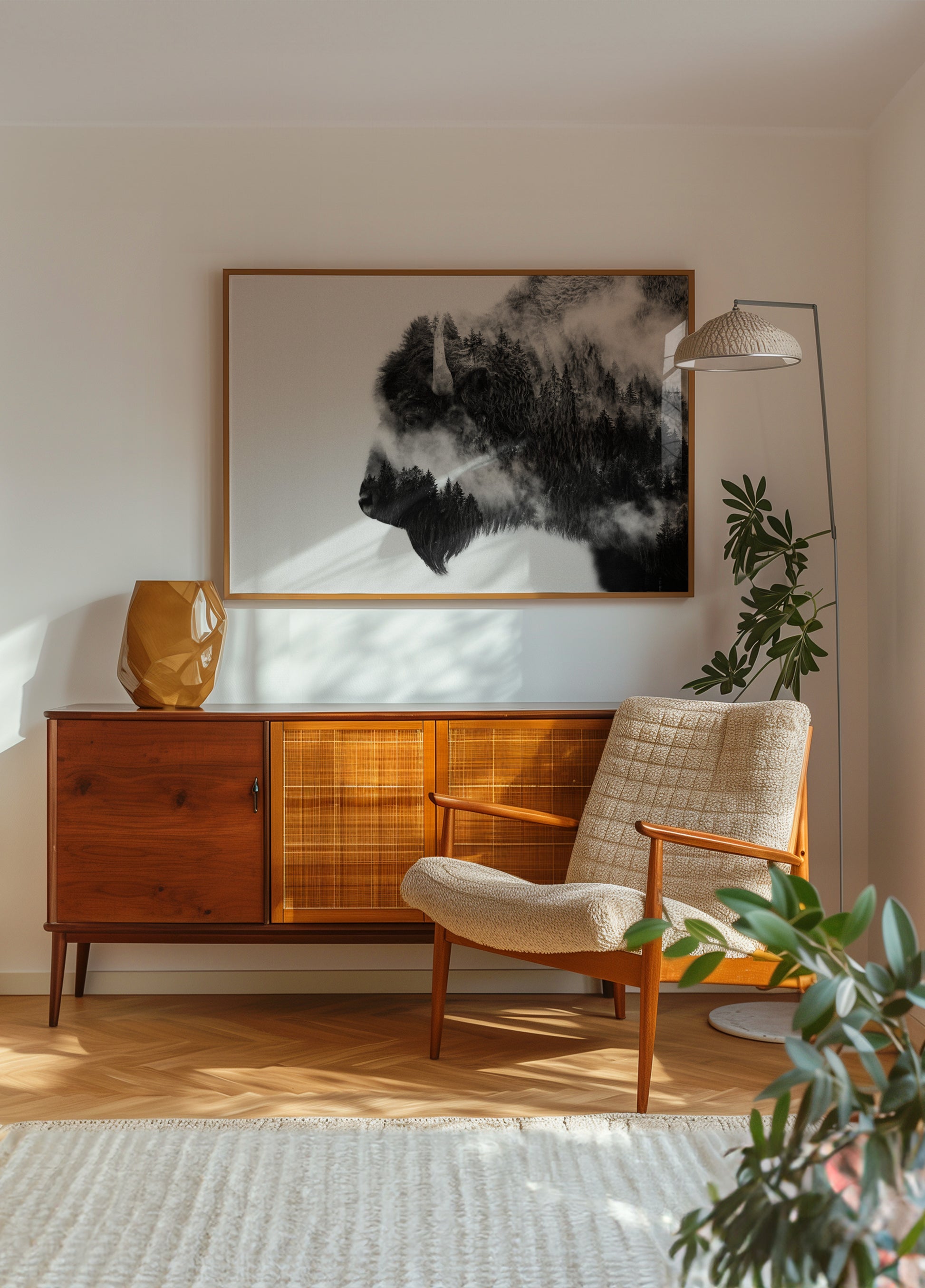 Esprit du bison des forêts
