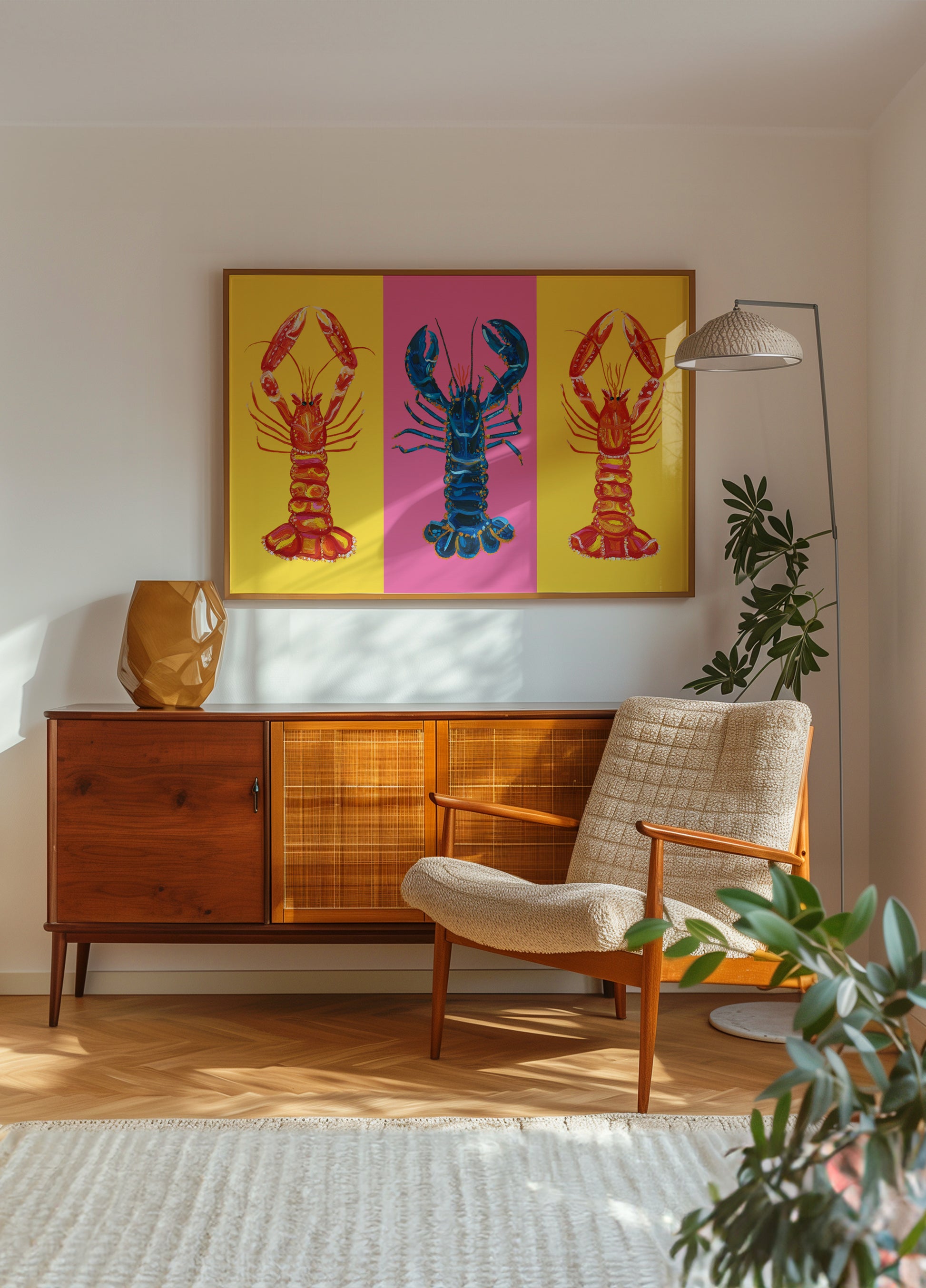 Homard Langoustines Pop Art 2