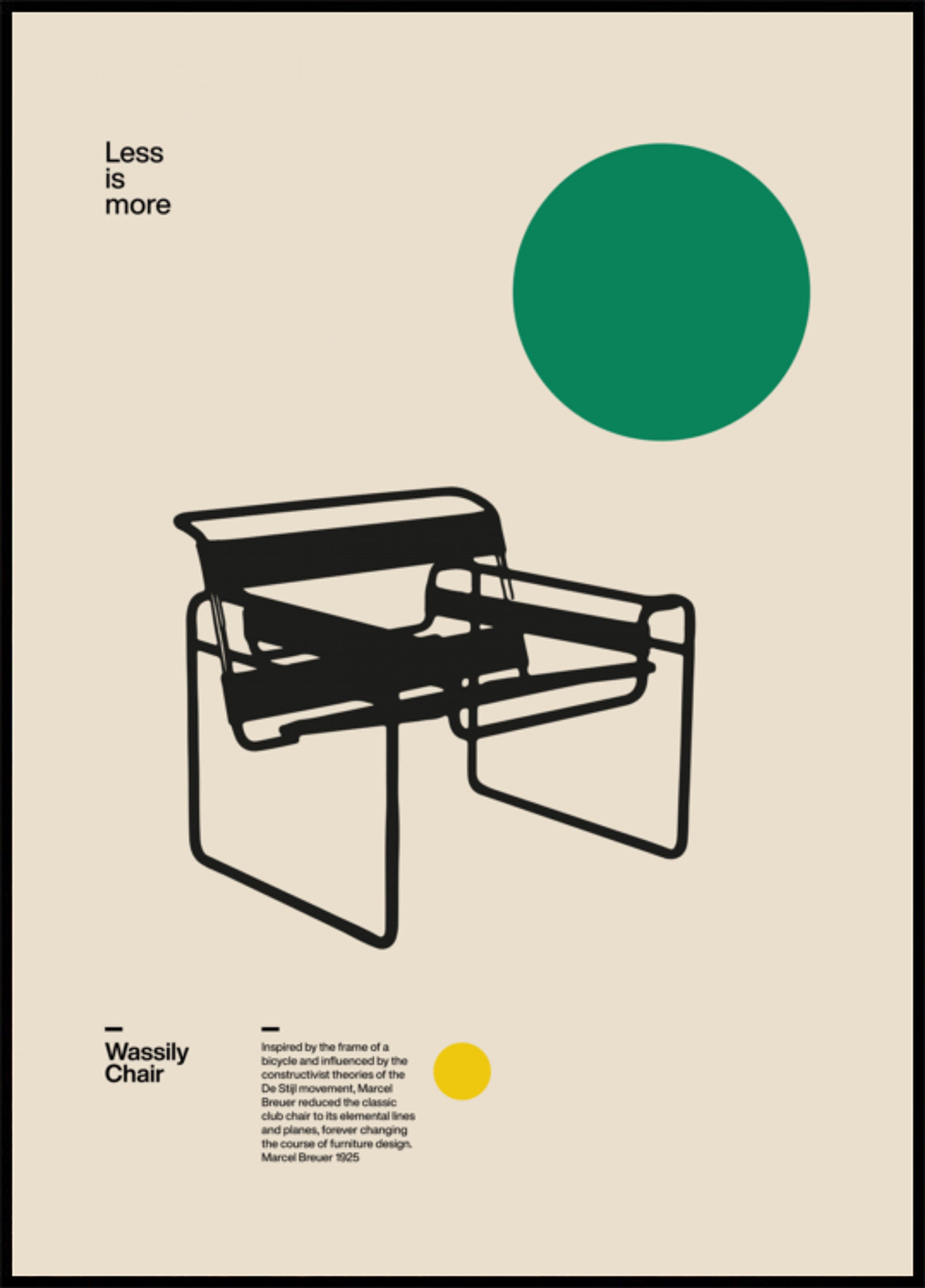 Chaise design Bauhaus