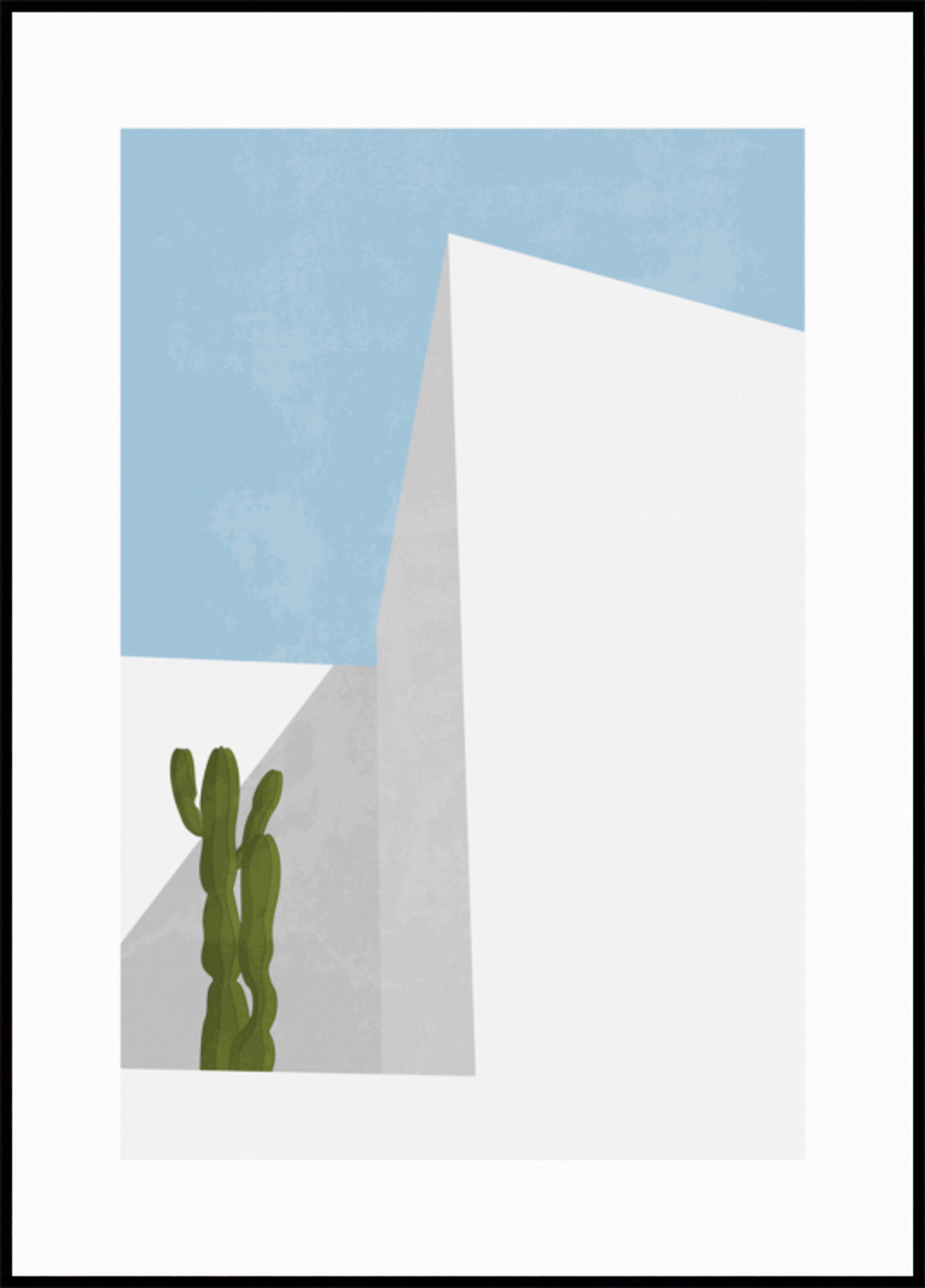 Architecture moderne des cactus