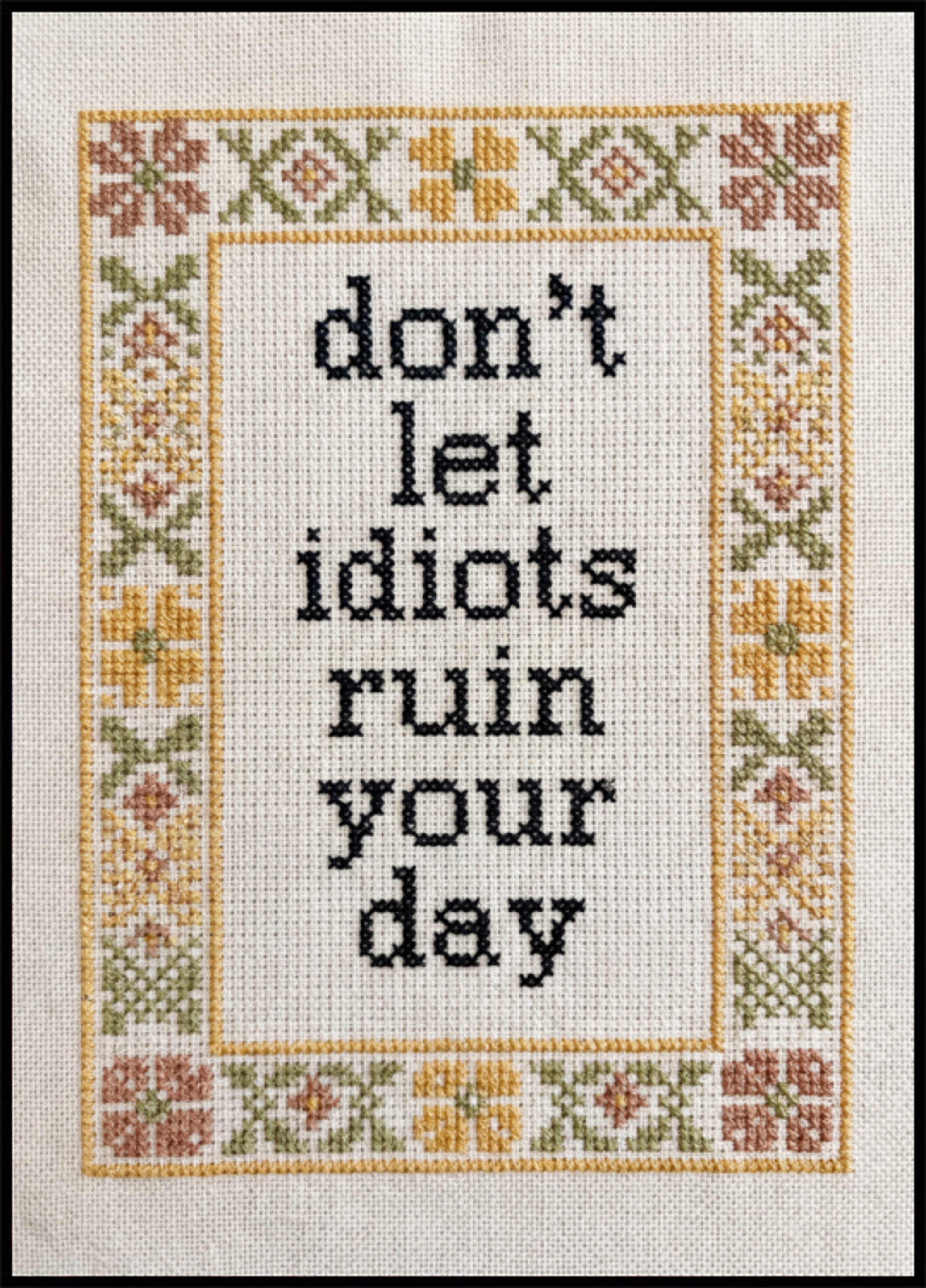 Ne laissez pas les idiots citer