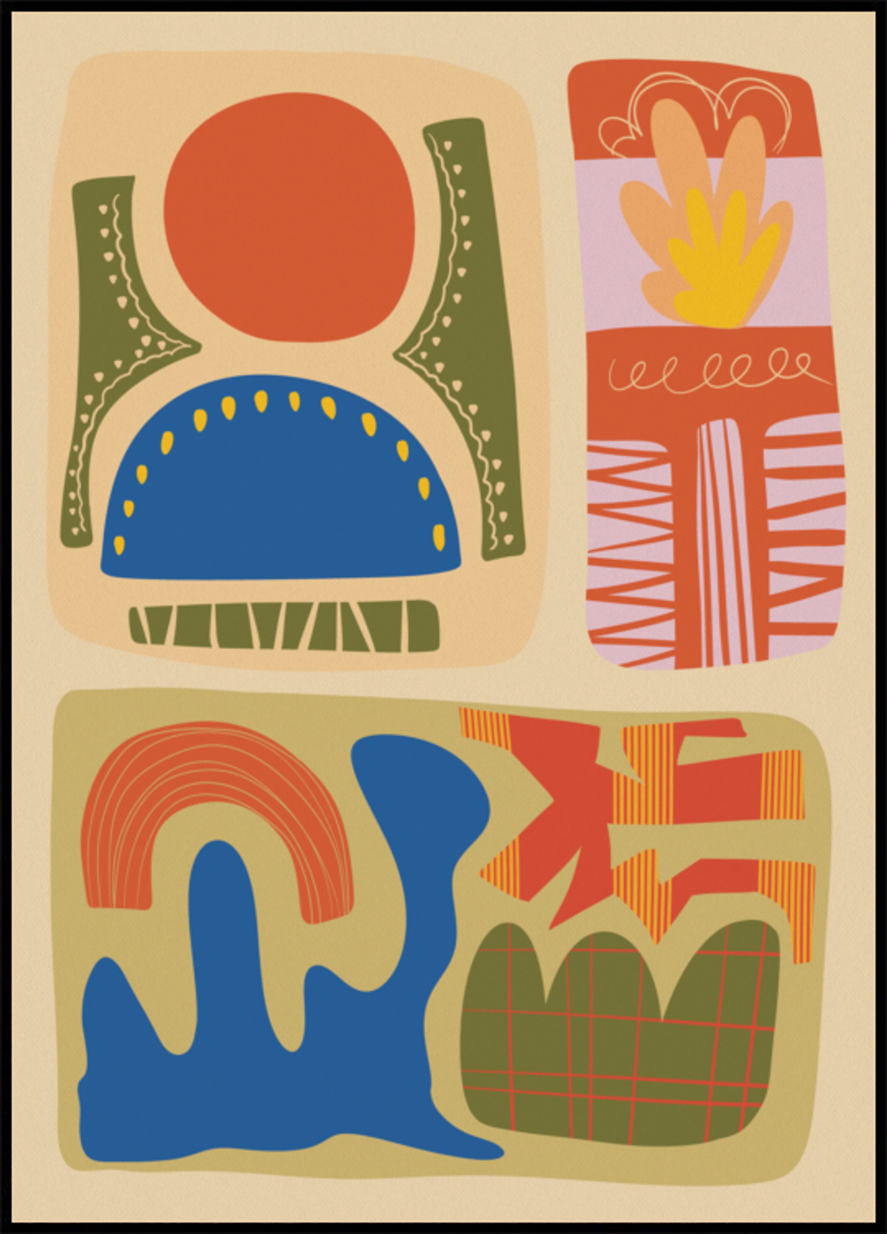 Formes abstraites modernes