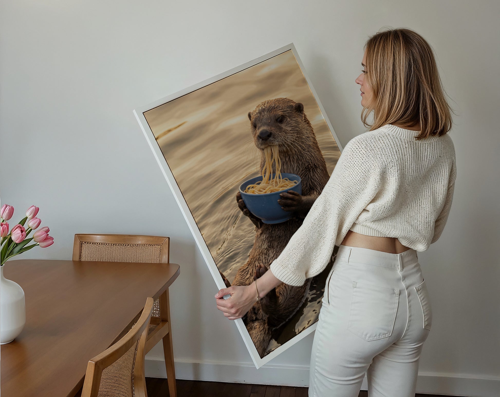 Nouilles drôles de loutre