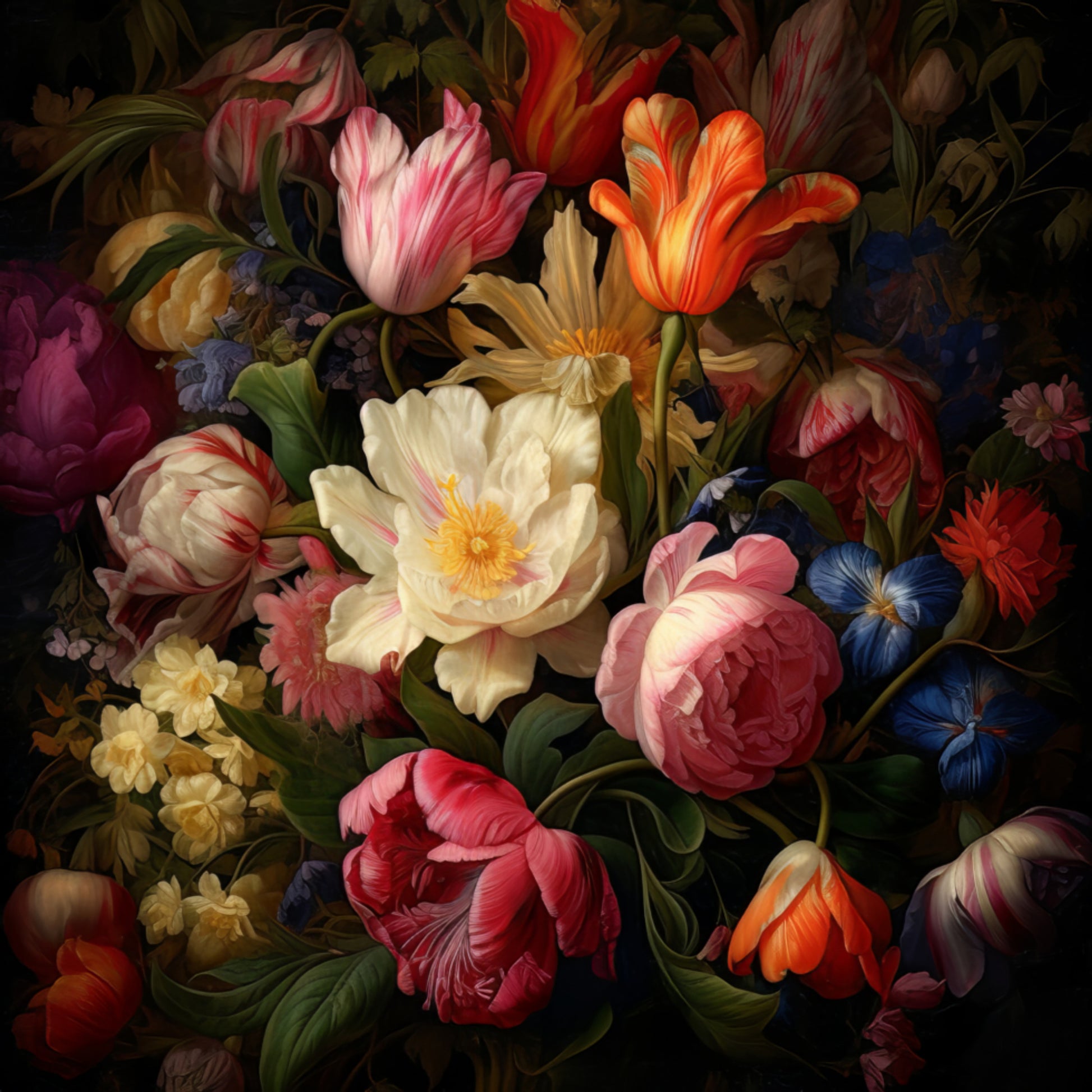 Bouquet floral vibrant