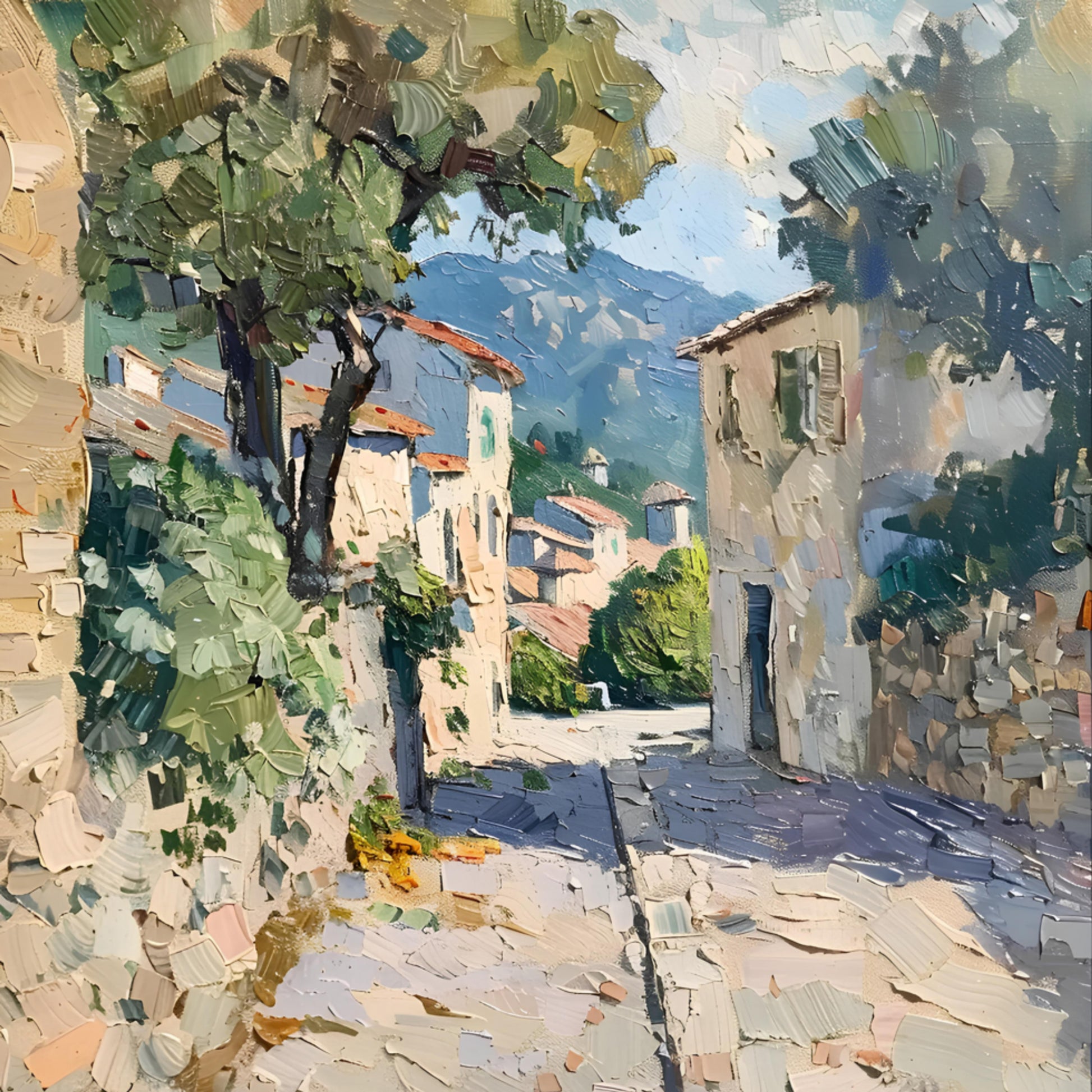 Rue du Village Ensoleillé