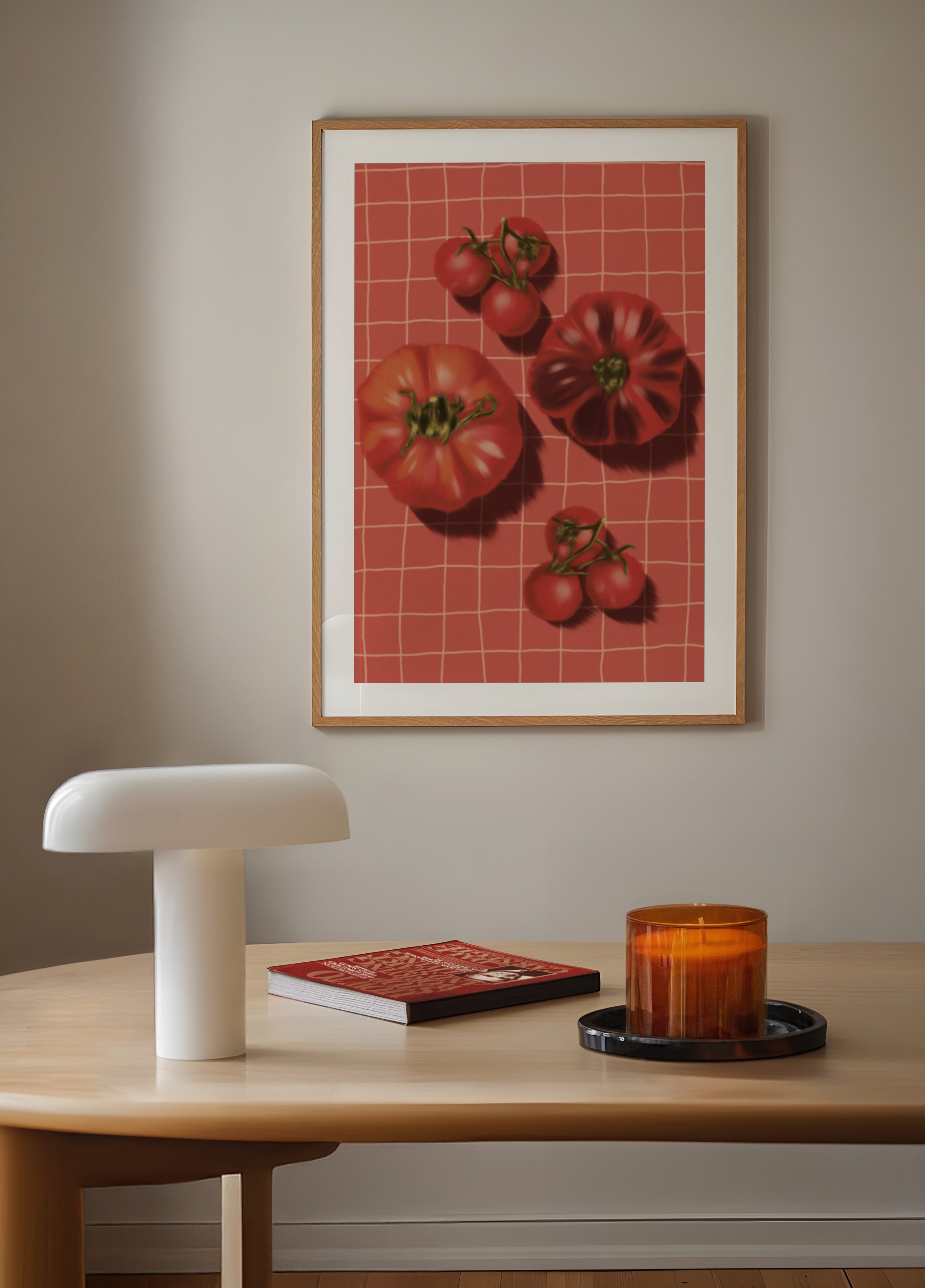 Tomates rouges rustiques