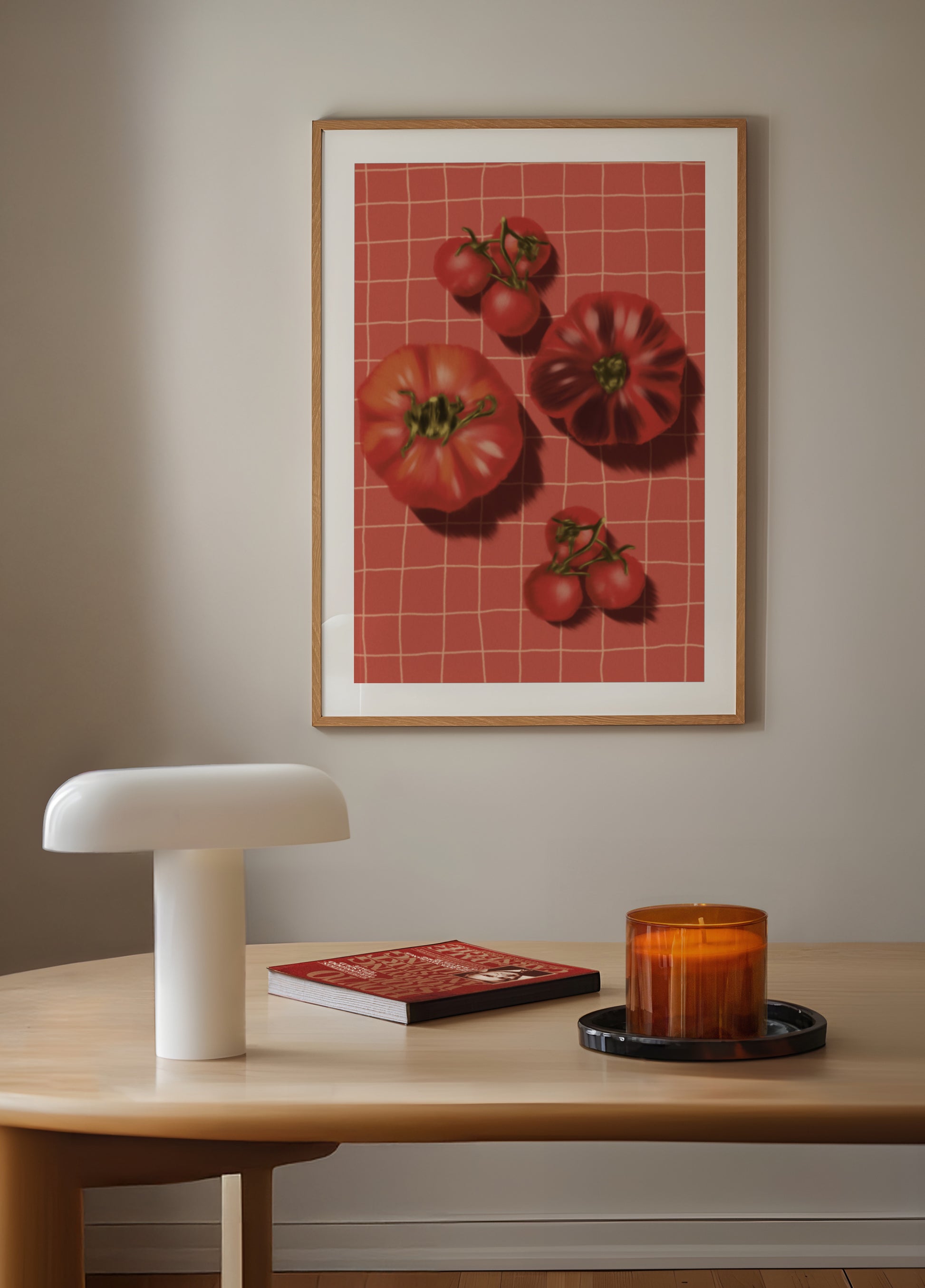 Tomates rouges rustiques