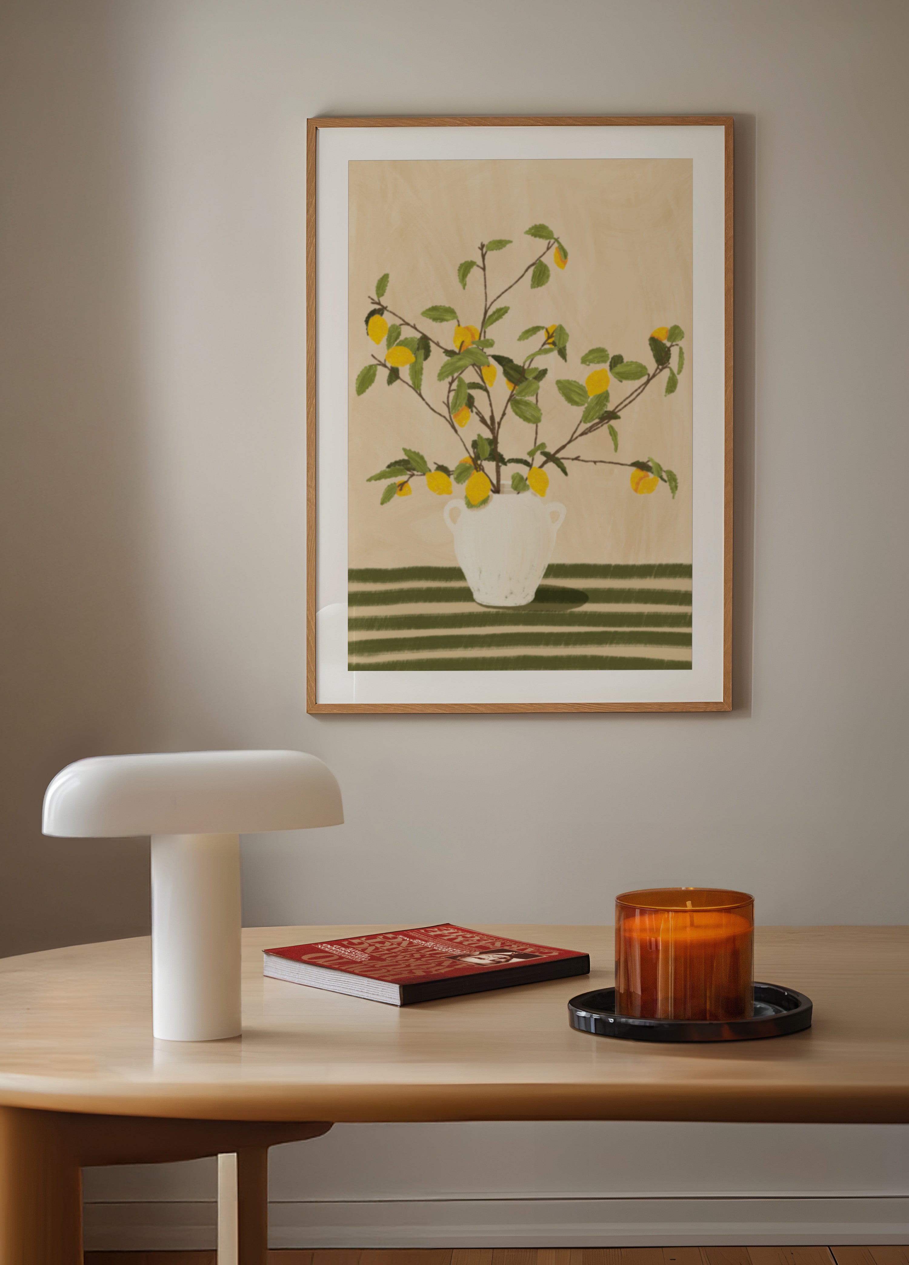Nature Morte Au Citronnier