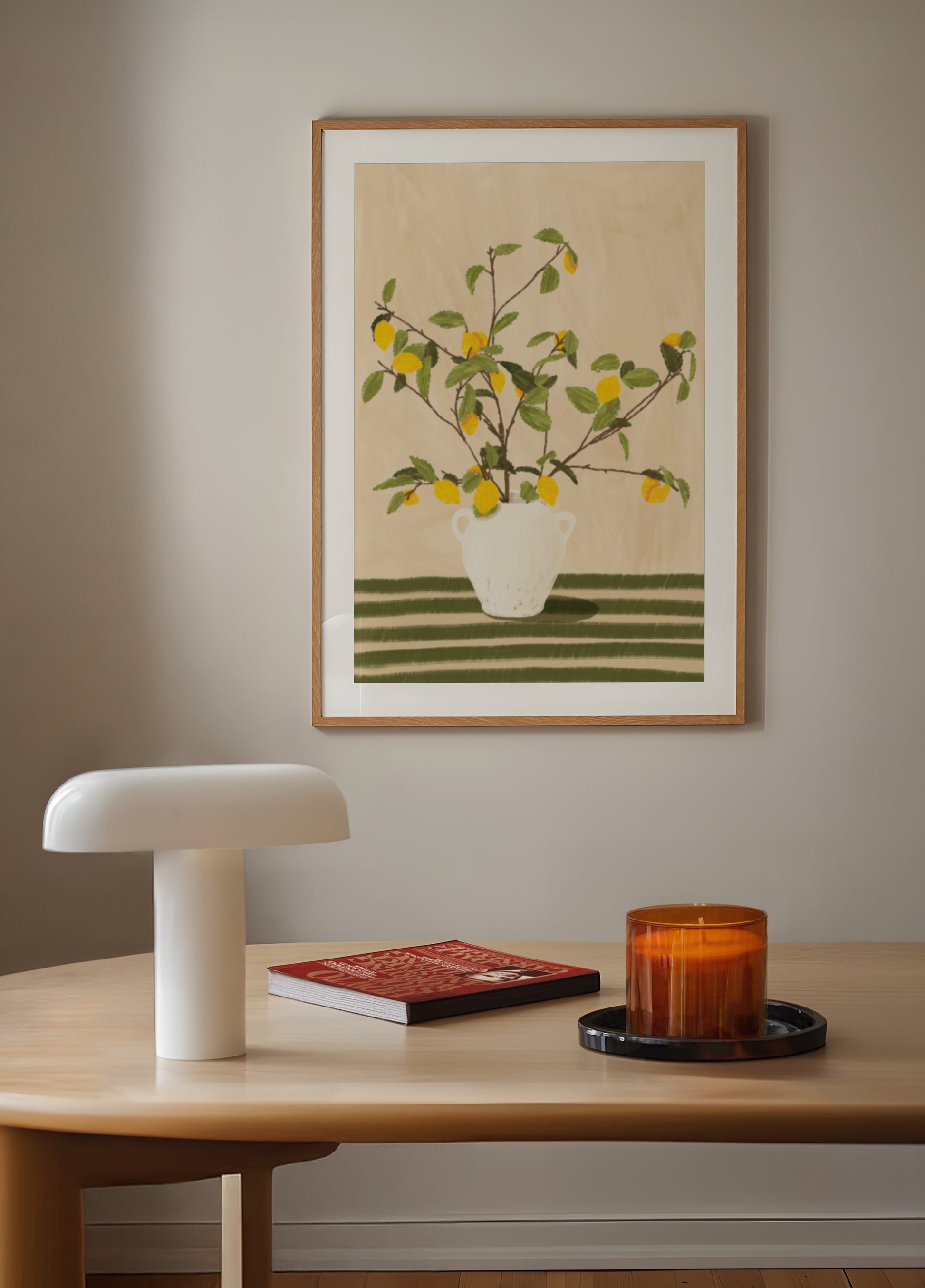 Nature Morte Au Citronnier