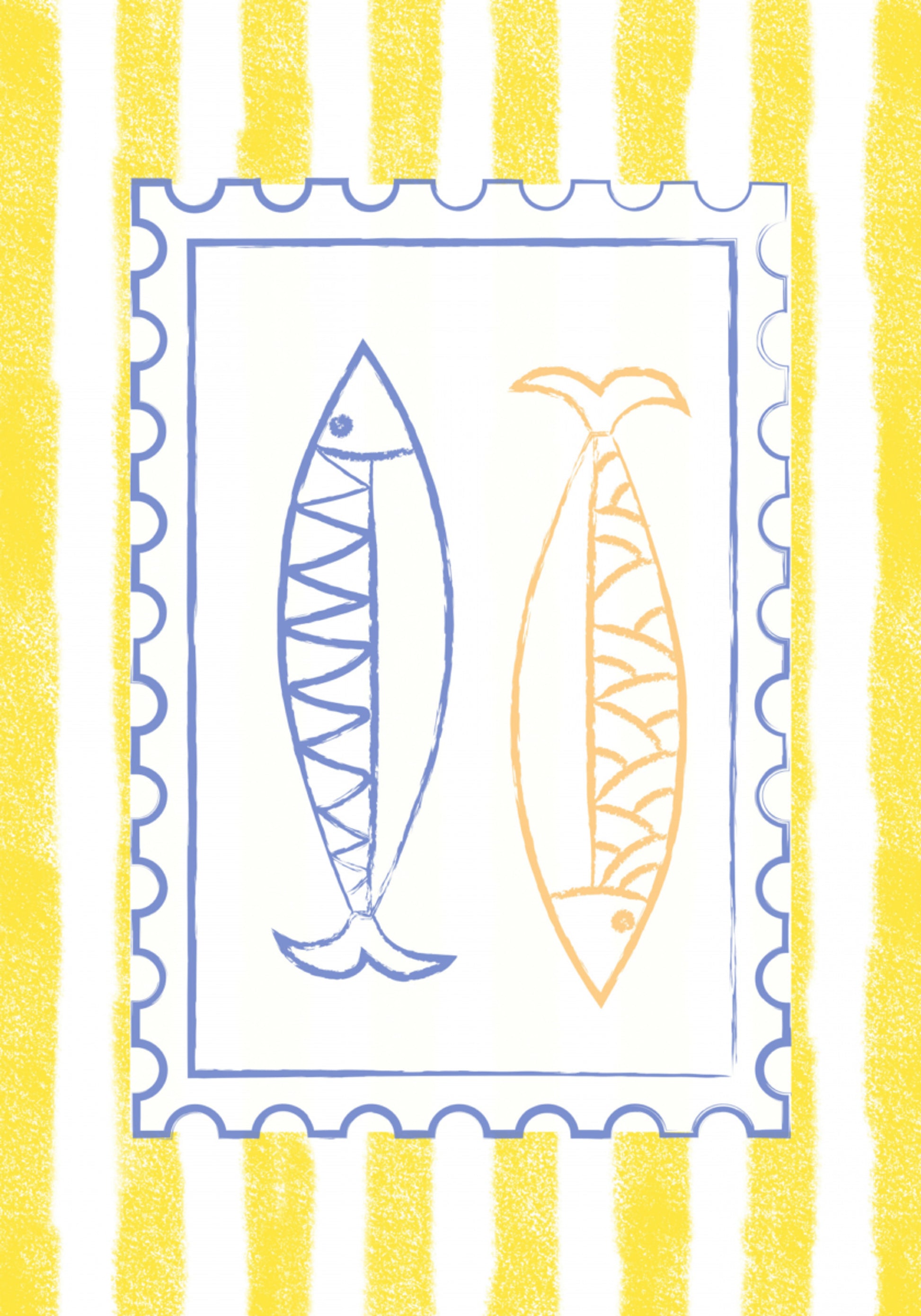 Timbre de poisson côtier