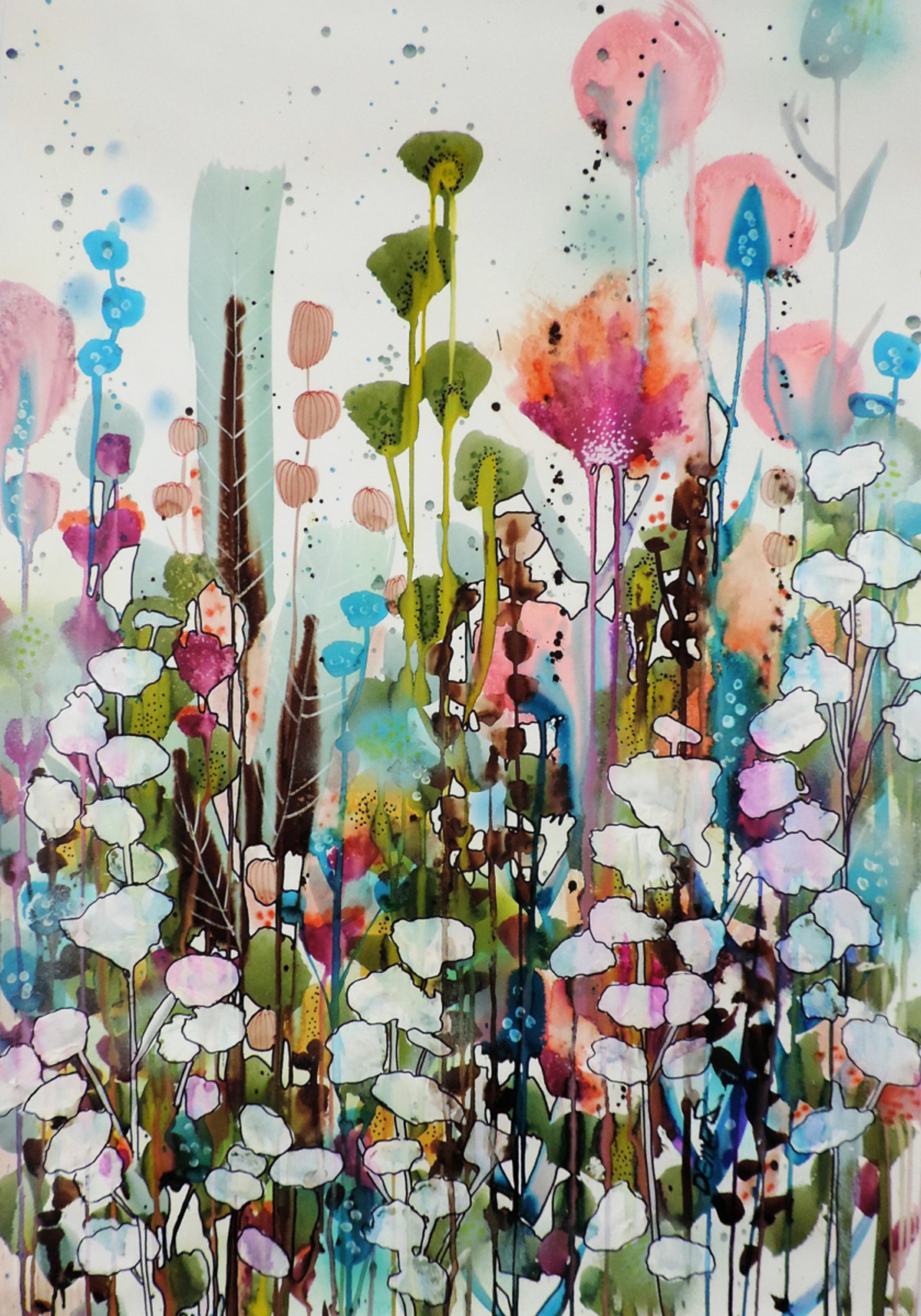 Rêve floral vibrant