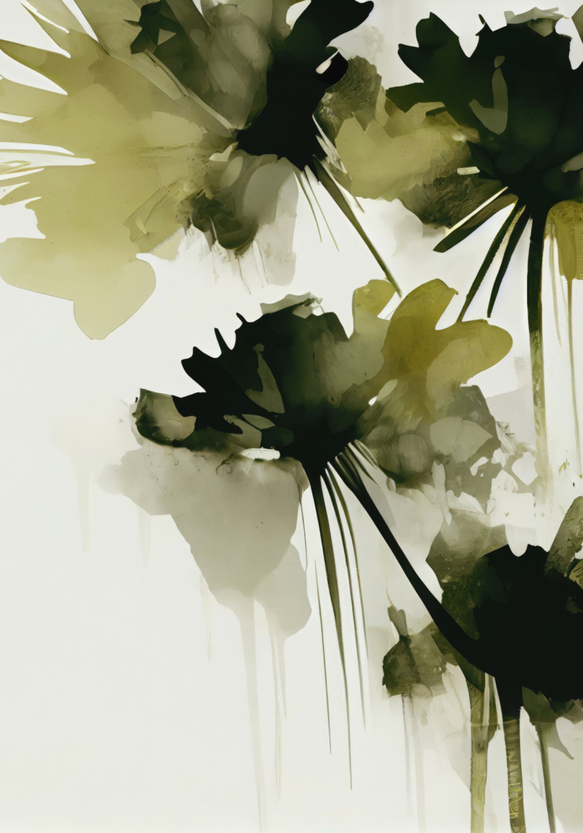 Danse des teintes florales