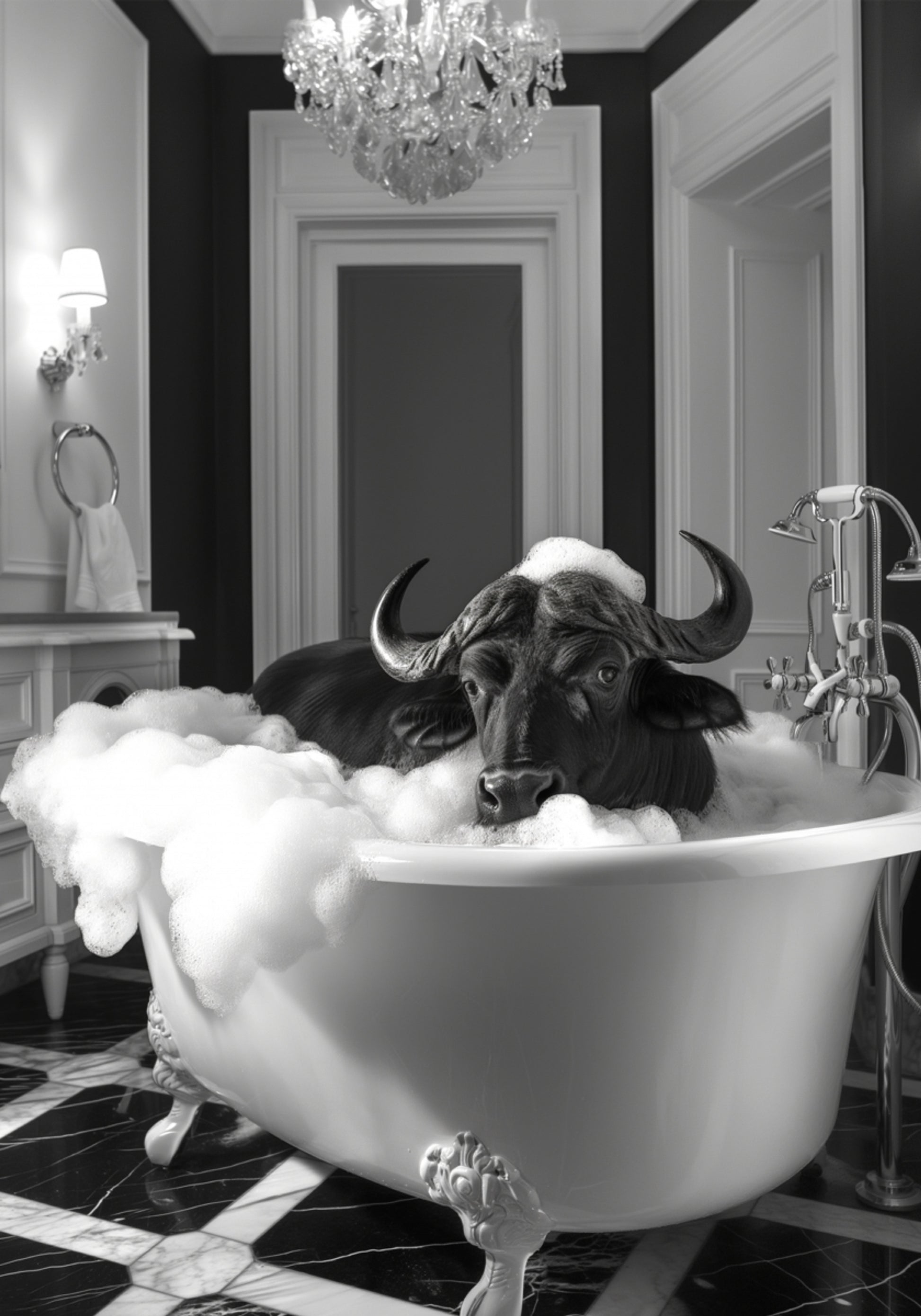 Bain moussant au buffle