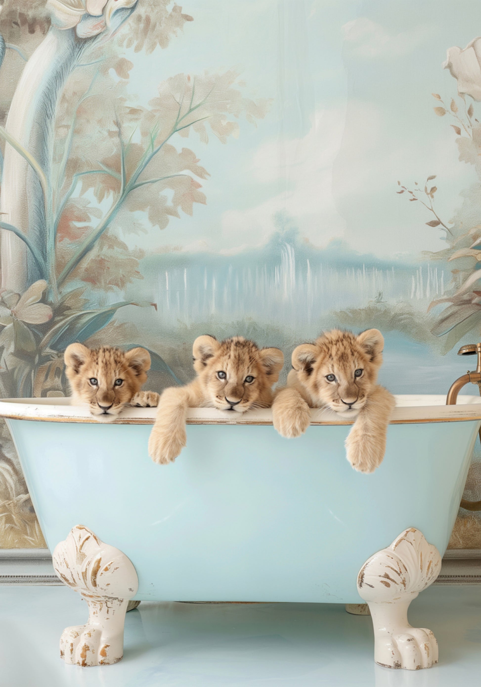 Baignoire Lionceaux