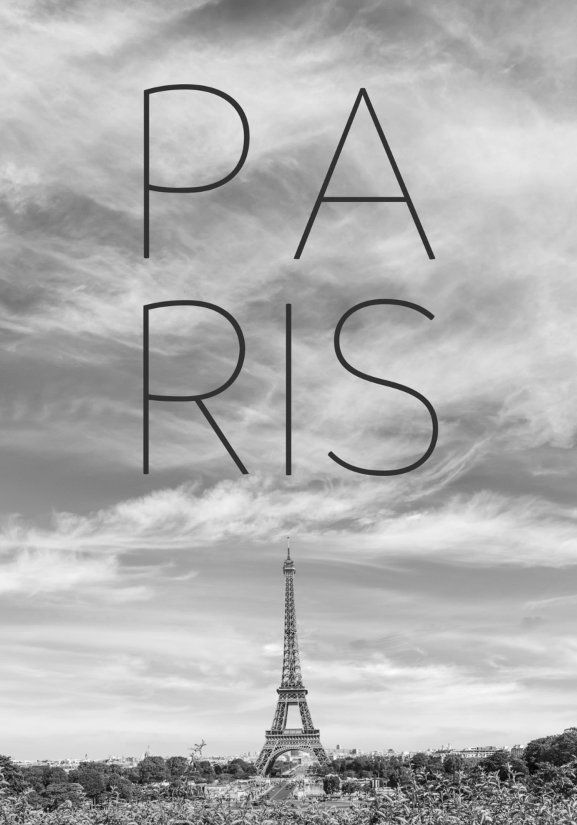 PARIS Vue Tour Eiffel