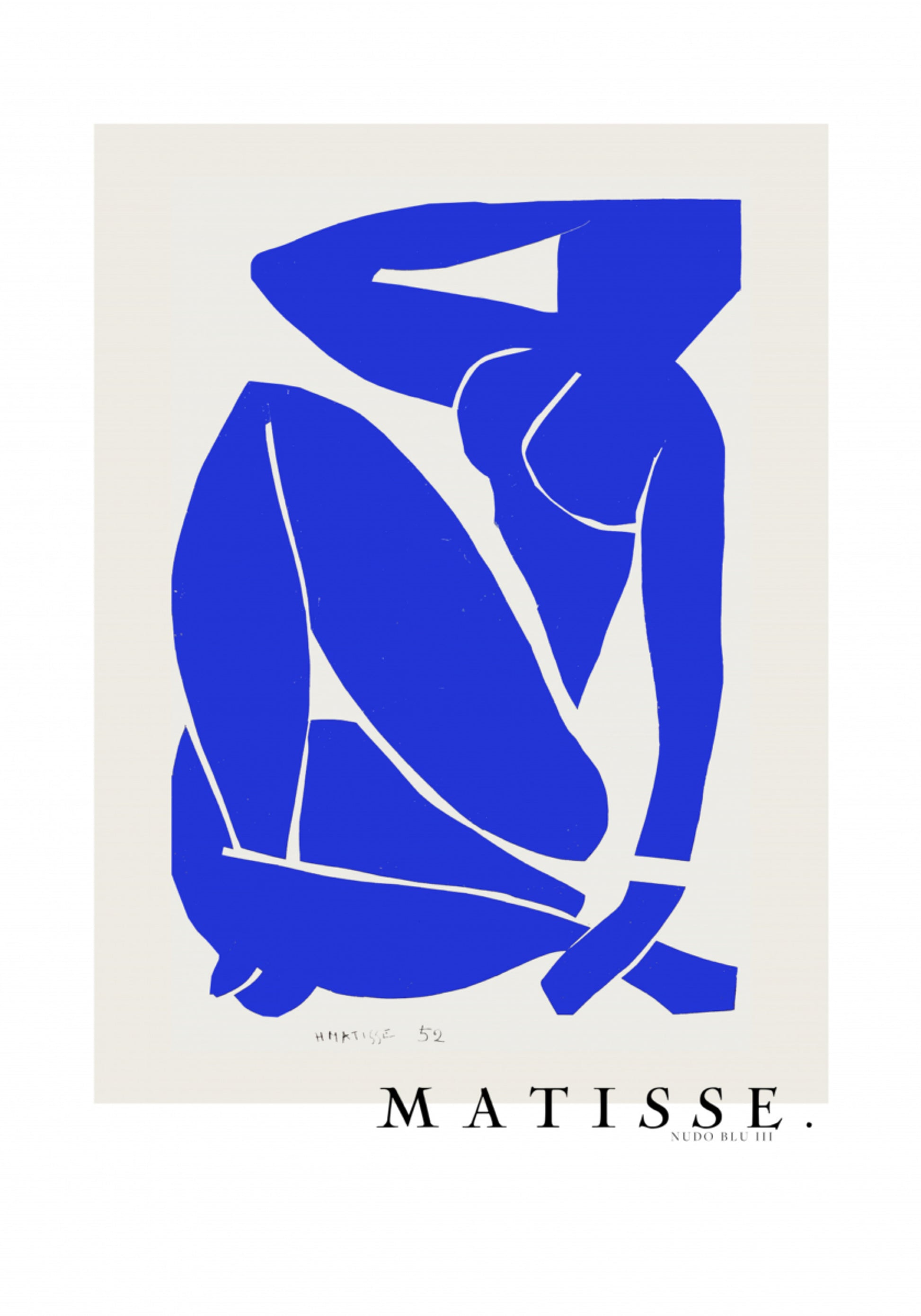 Nudo Blu III 1952 Pensionnaire