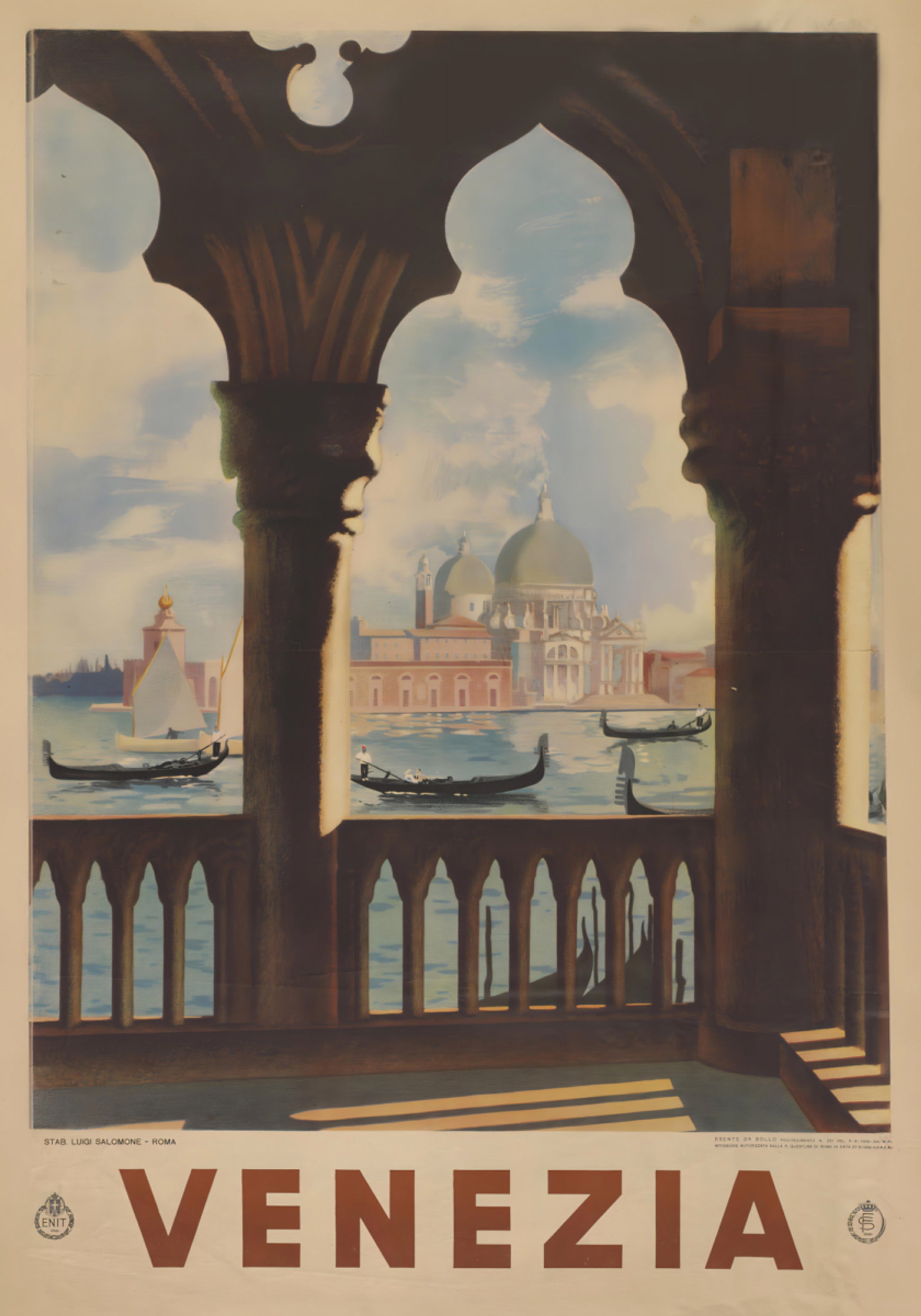 Vue sur le Grand Canal de Venise