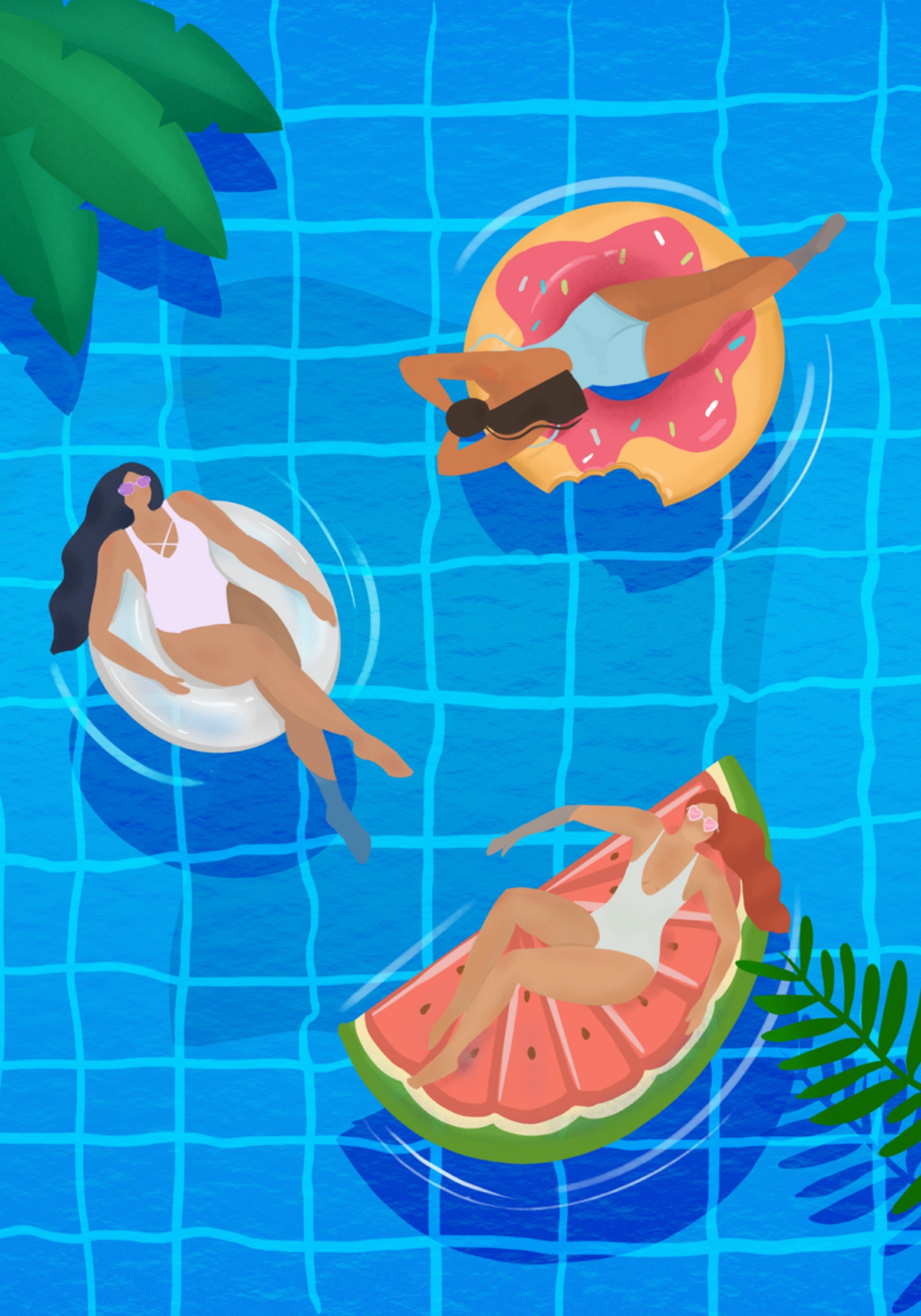Dames de piscine