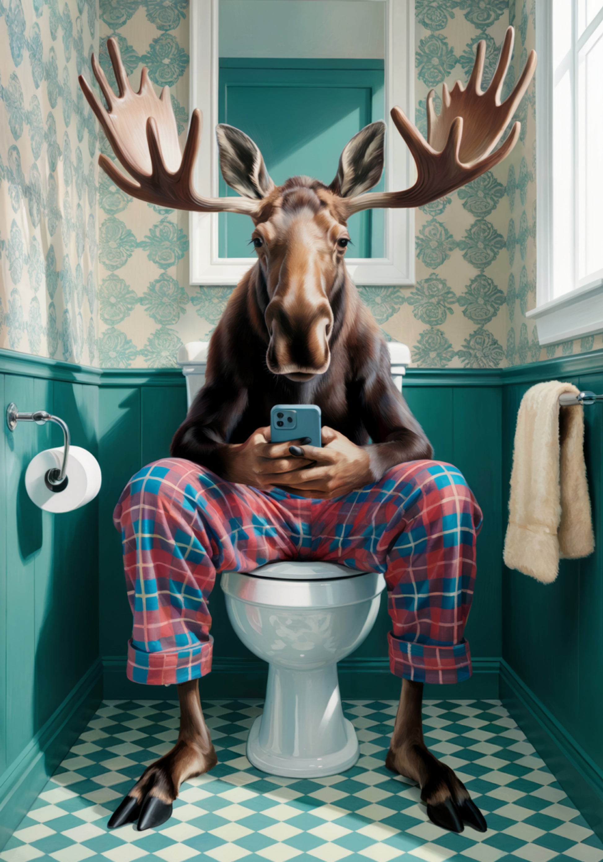 Pyjama Orignal Salle de Bain