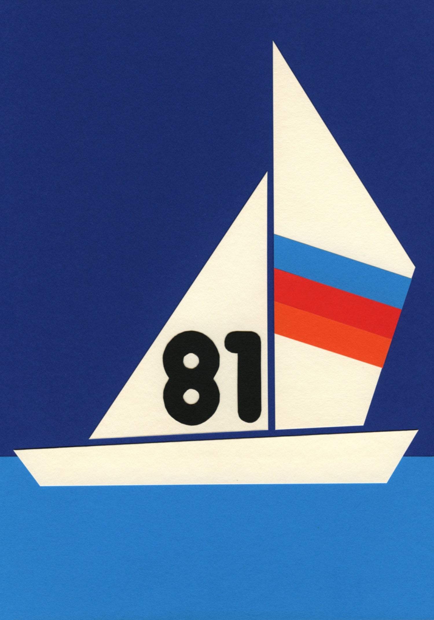Voile en eaux bleues 81