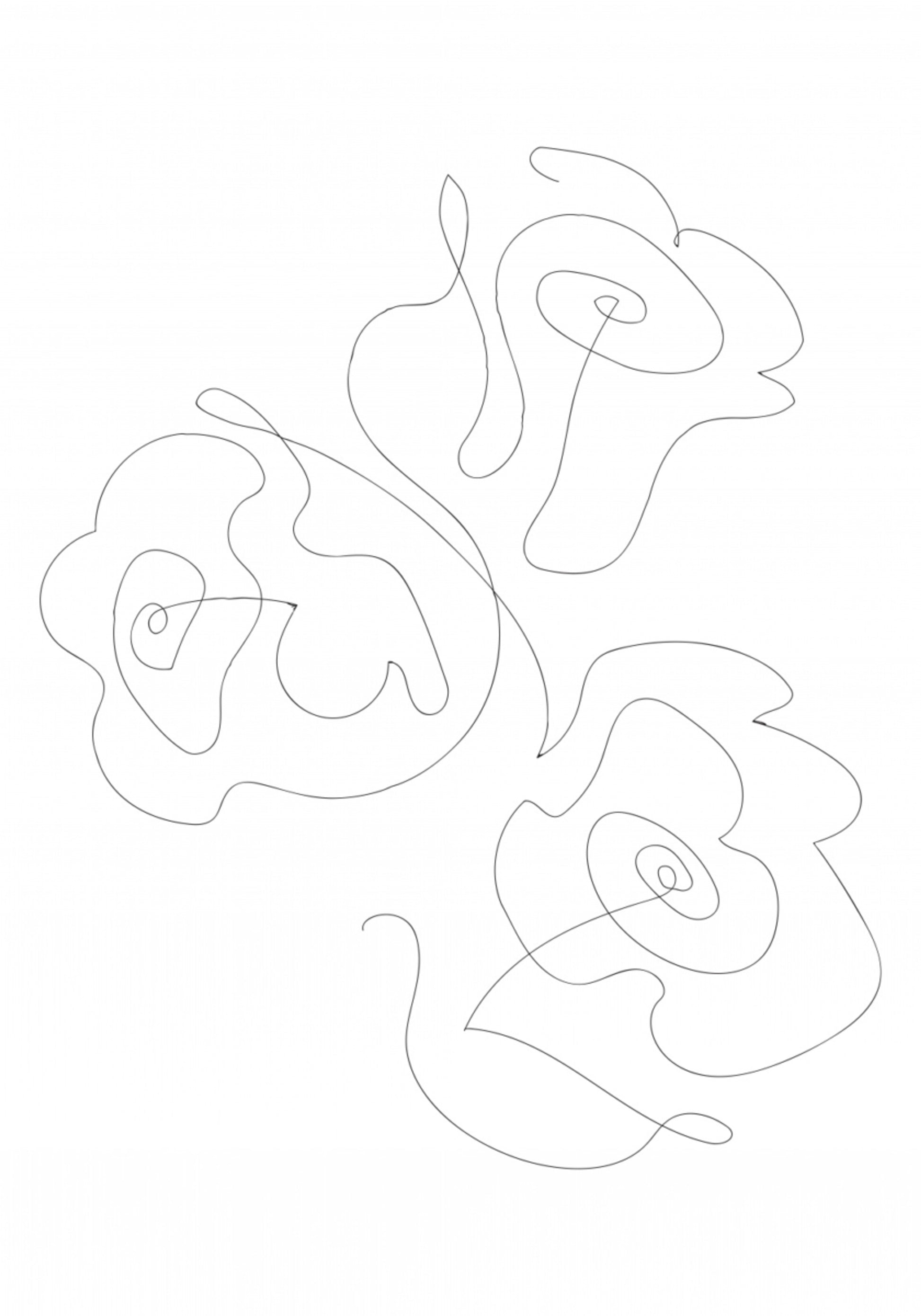 Fleurs de ligne minimalistes