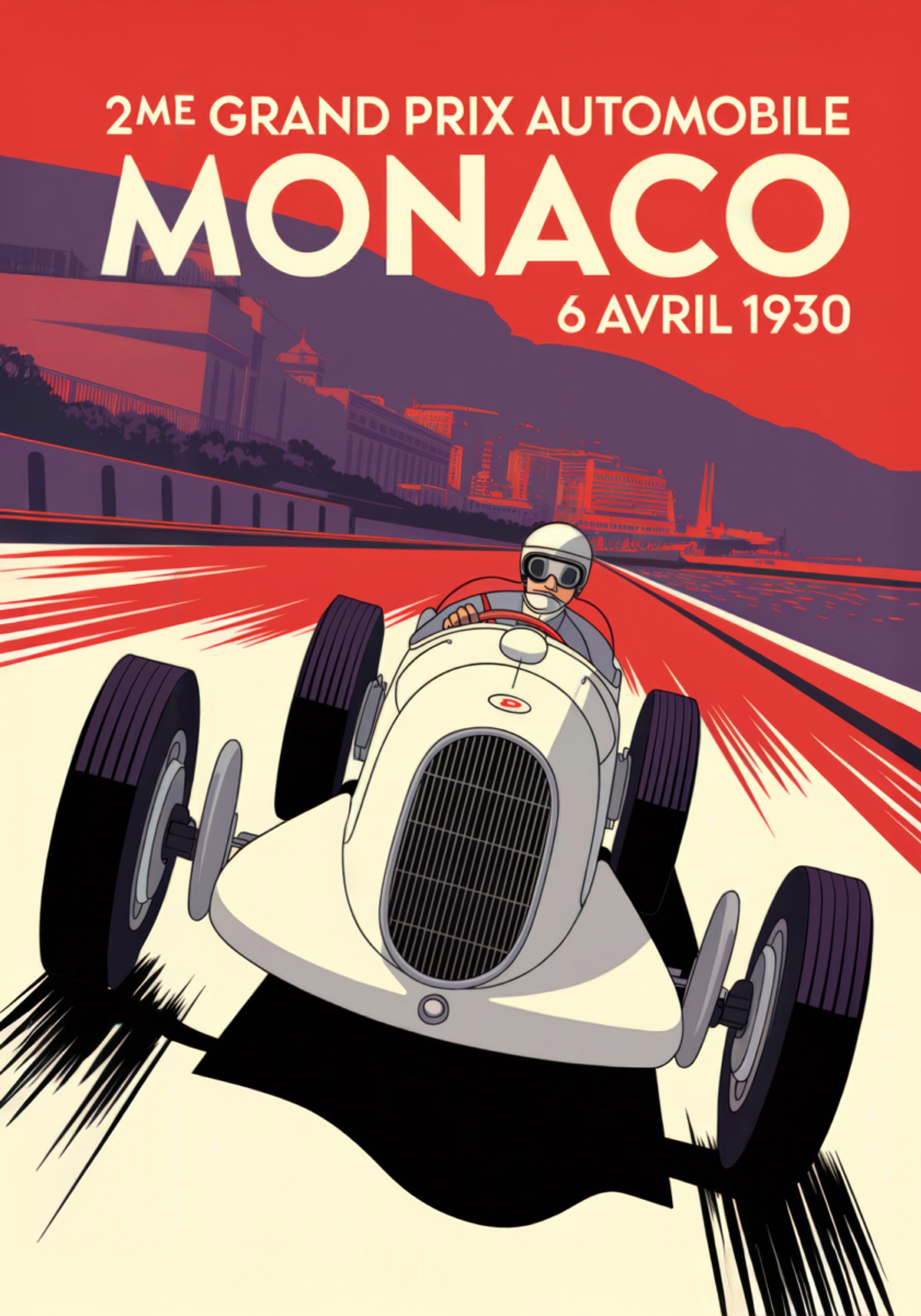 Coureur du Grand Prix de Monaco
