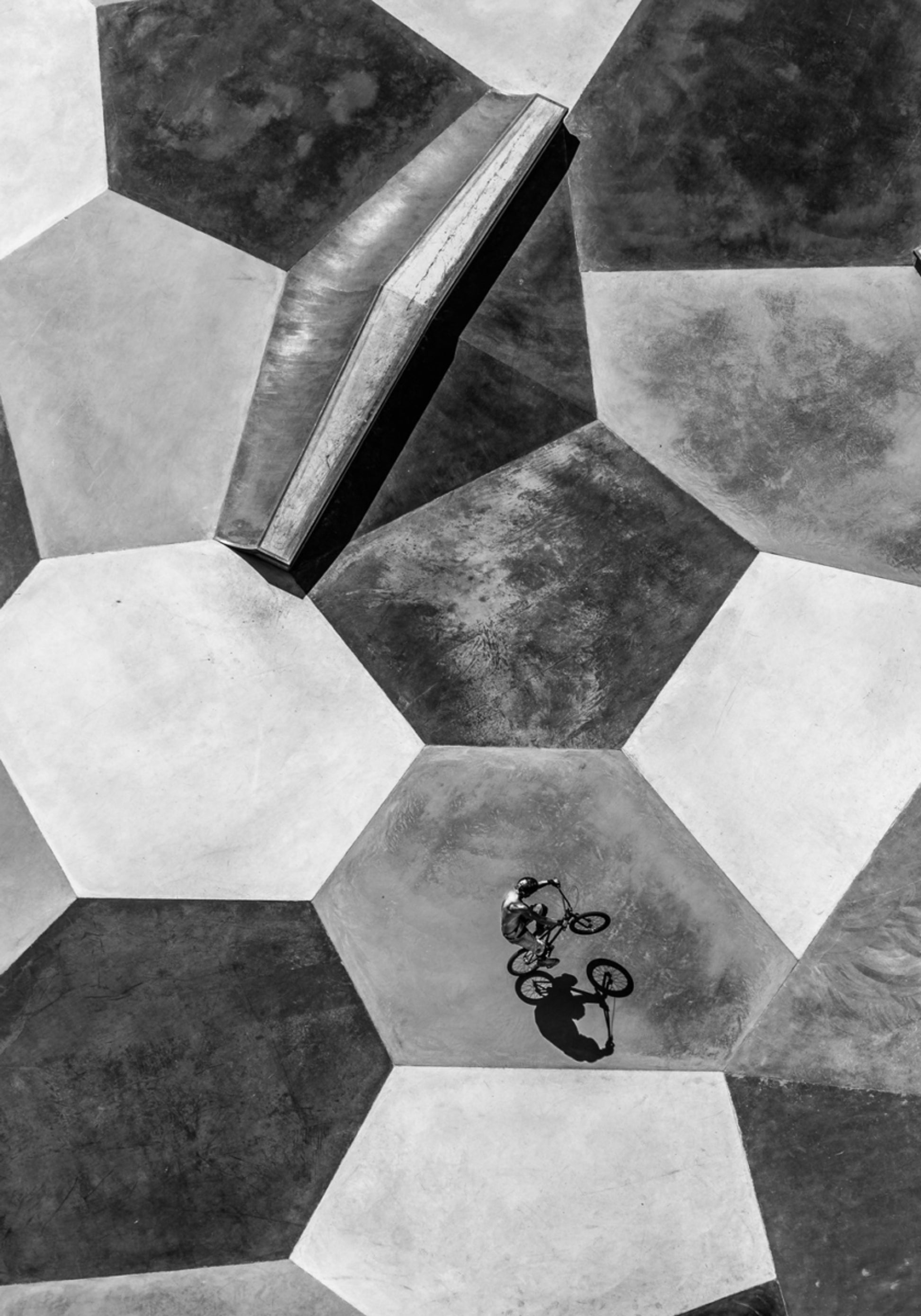 Géométrie du parc BMX