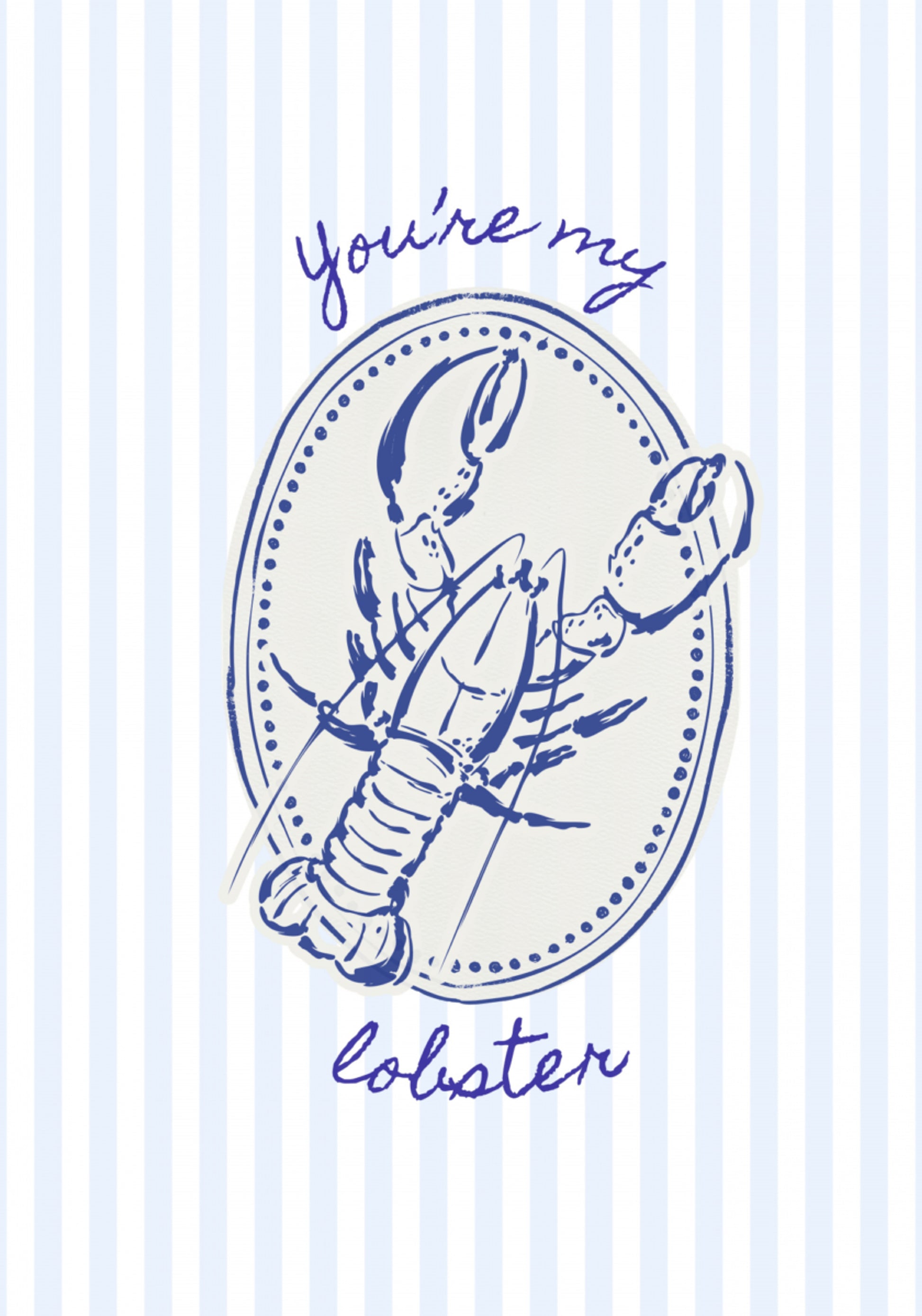 Tu es ma citation de homard