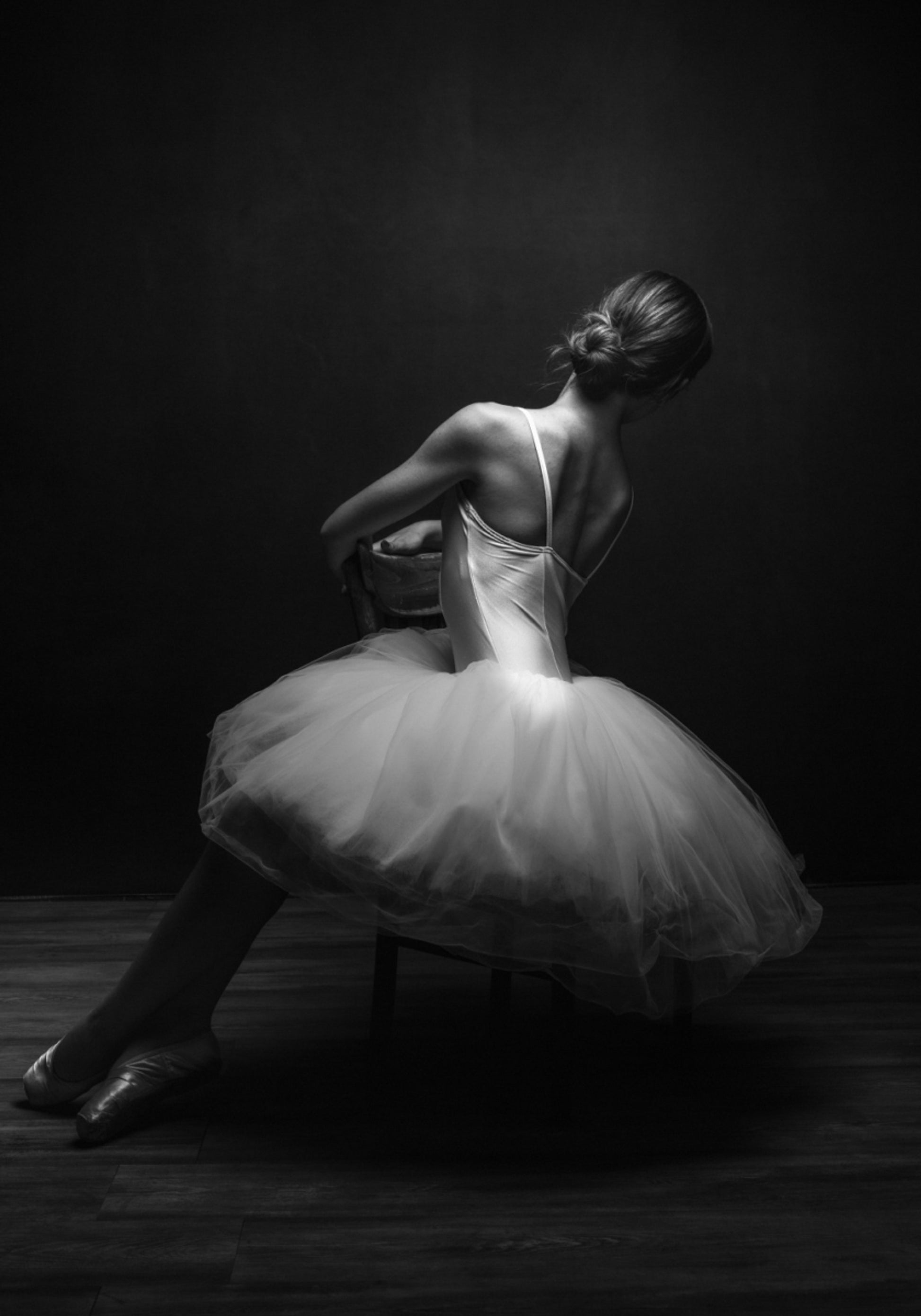 Ballerine assise Grace