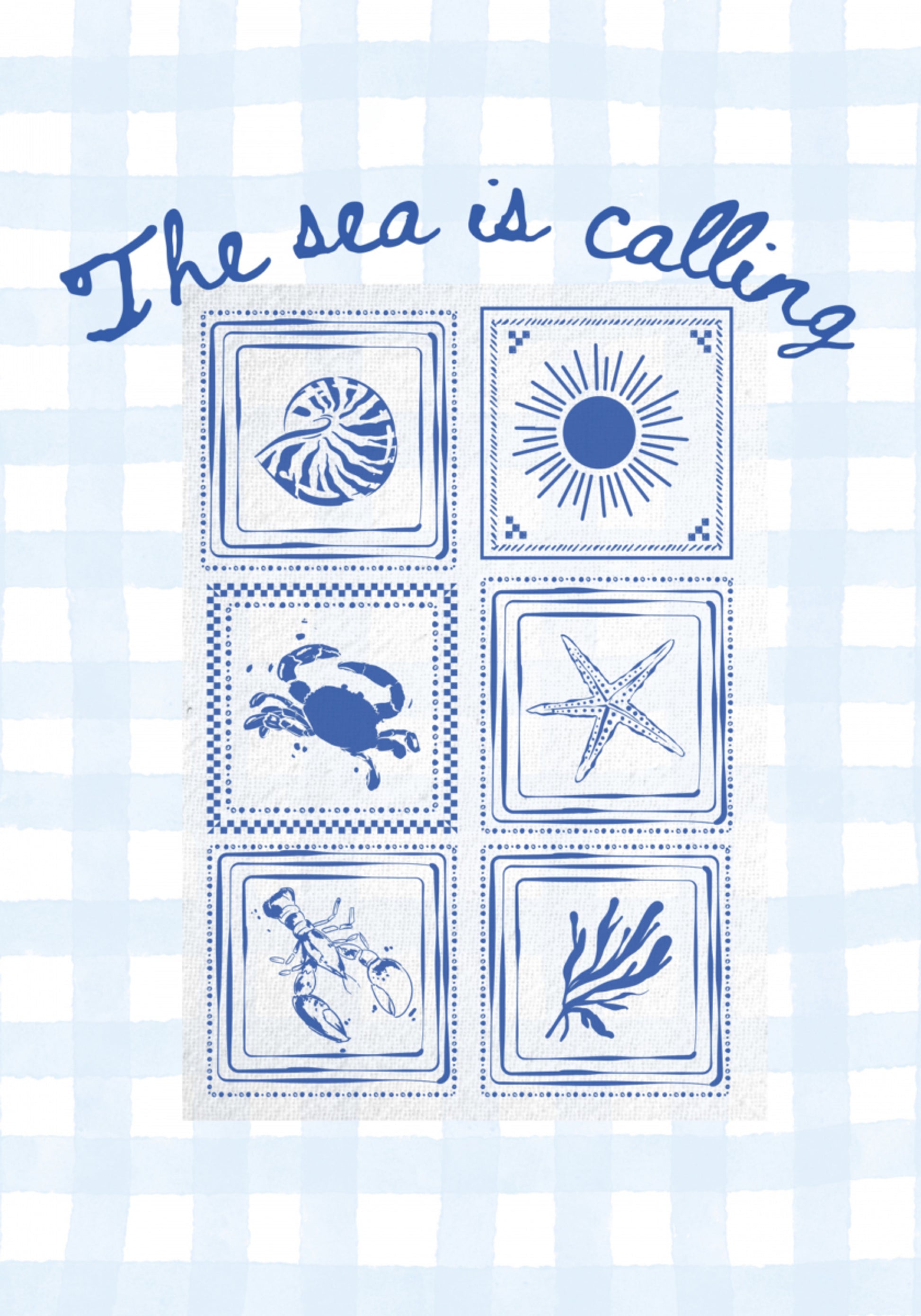 Tuiles de vie marine côtière