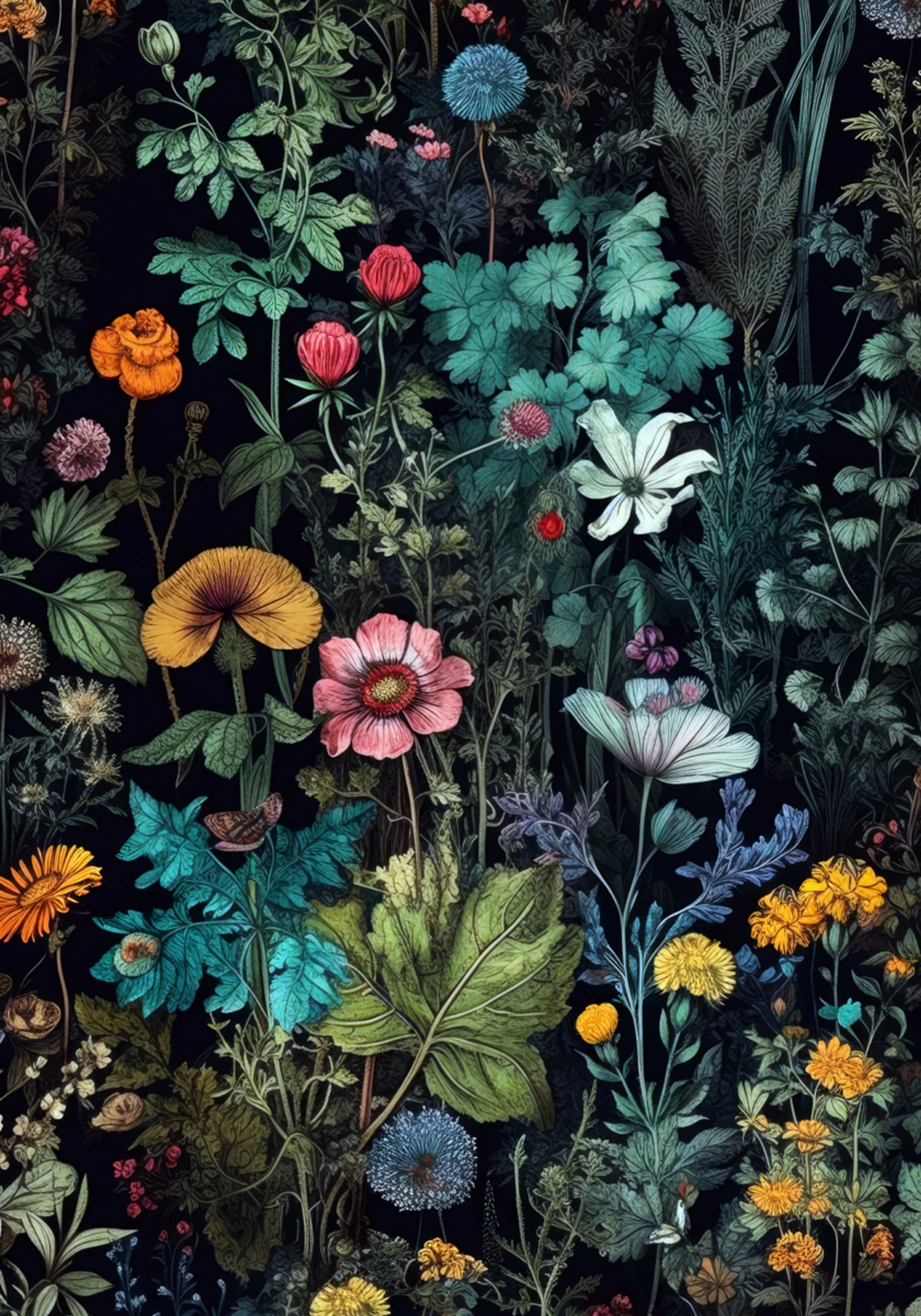 Jardin Floral Sombre