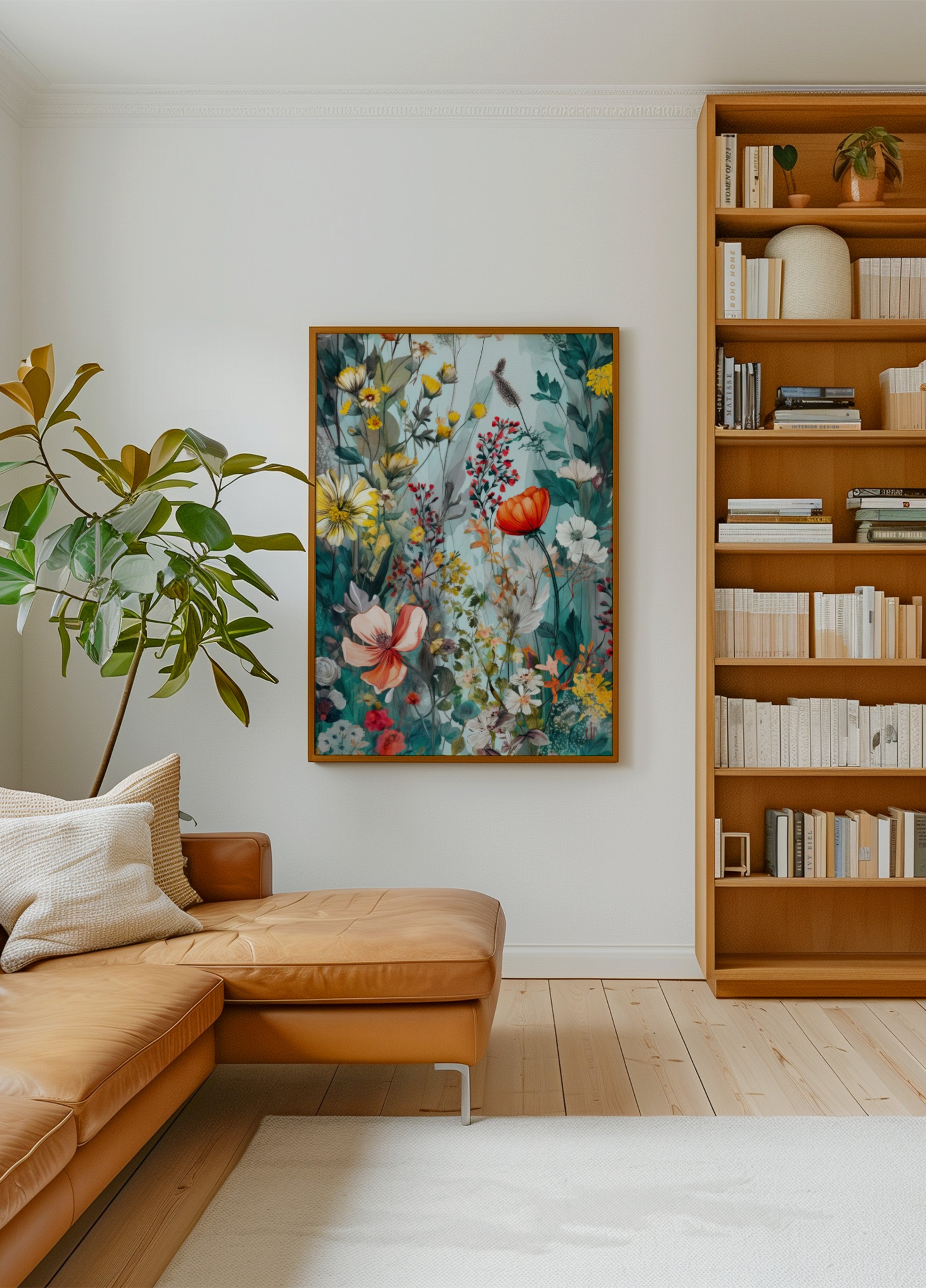 Fleurs de jardin vibrantes