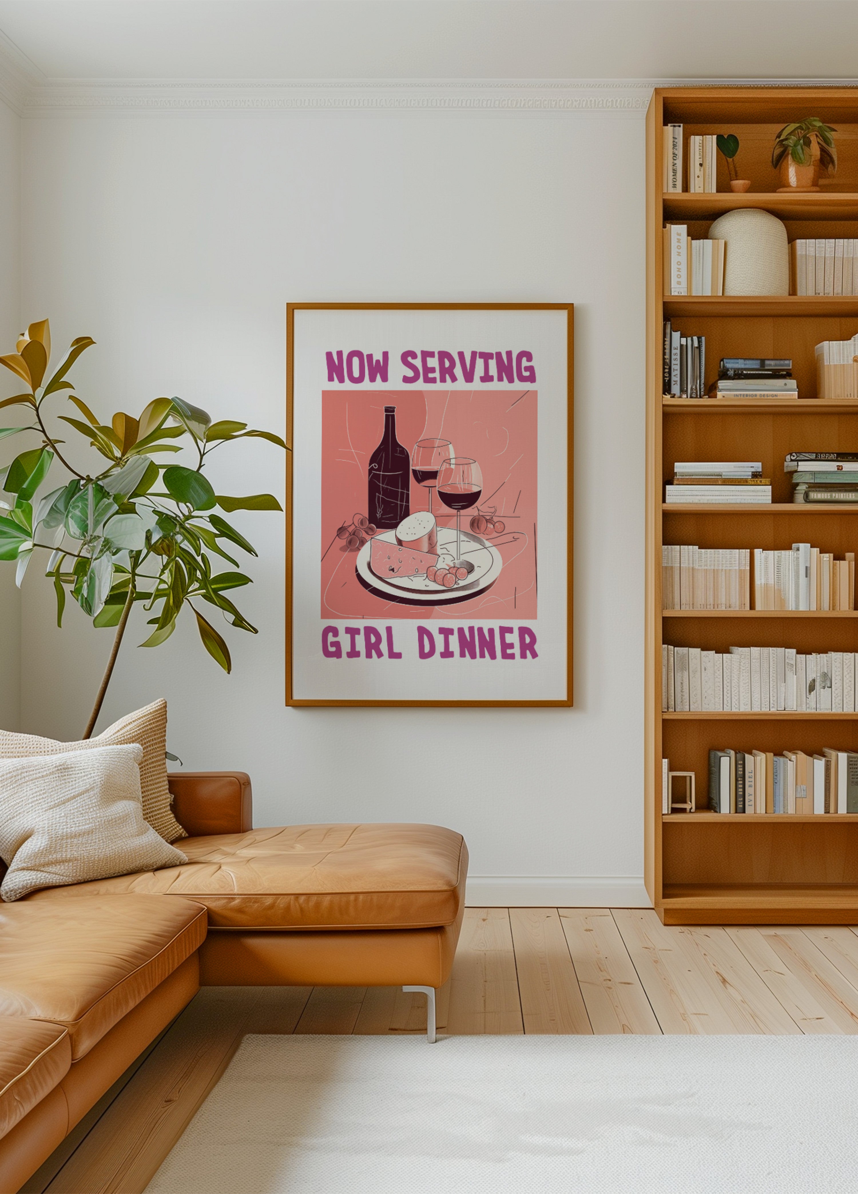 Servir le dîner des filles
