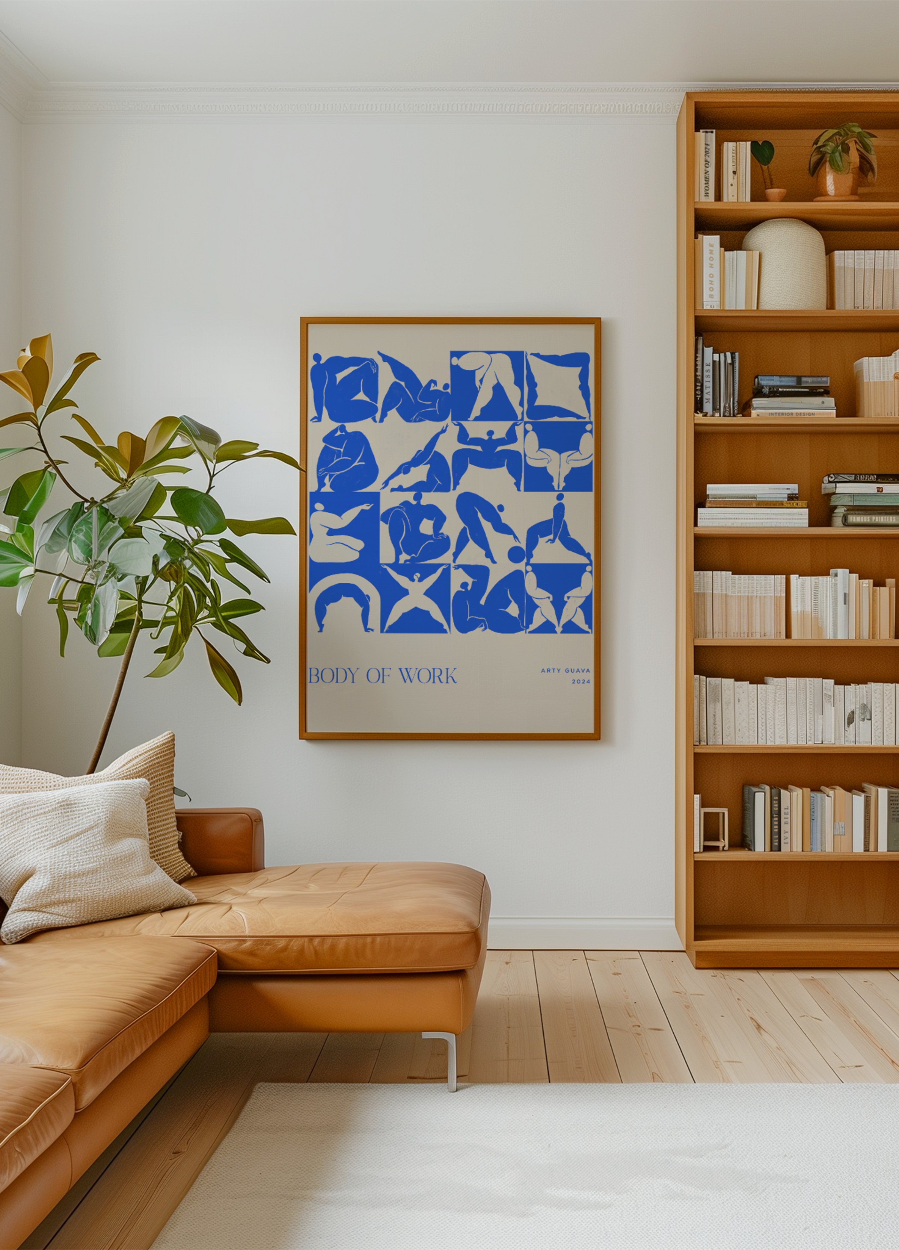 Corps de l'œuvre (bleu)