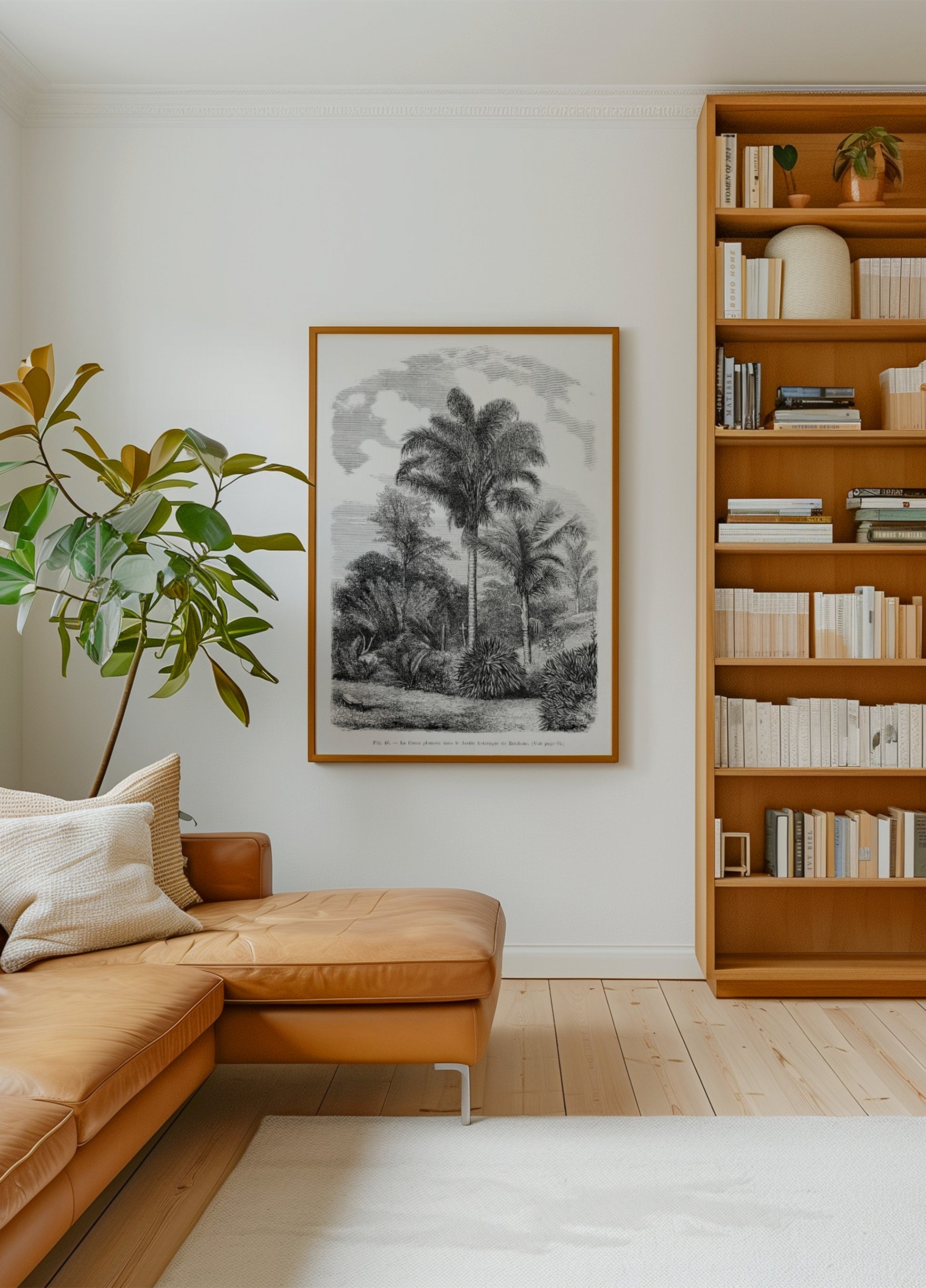 Dessin De Palmier Vintage Vi