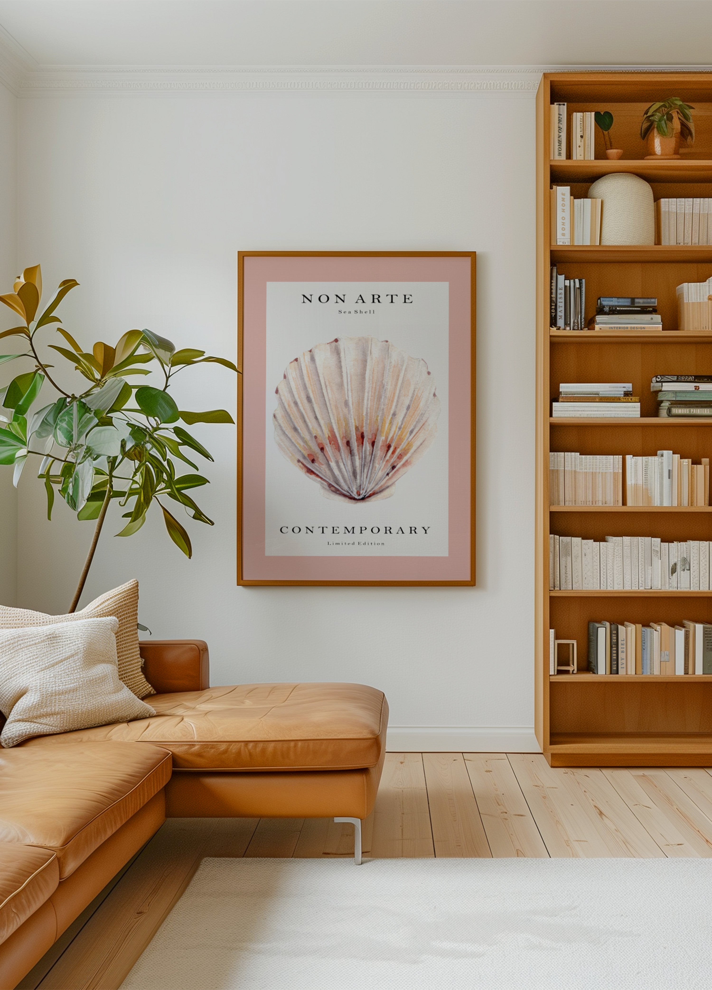 Coquille Saint-Jacques aquarelle