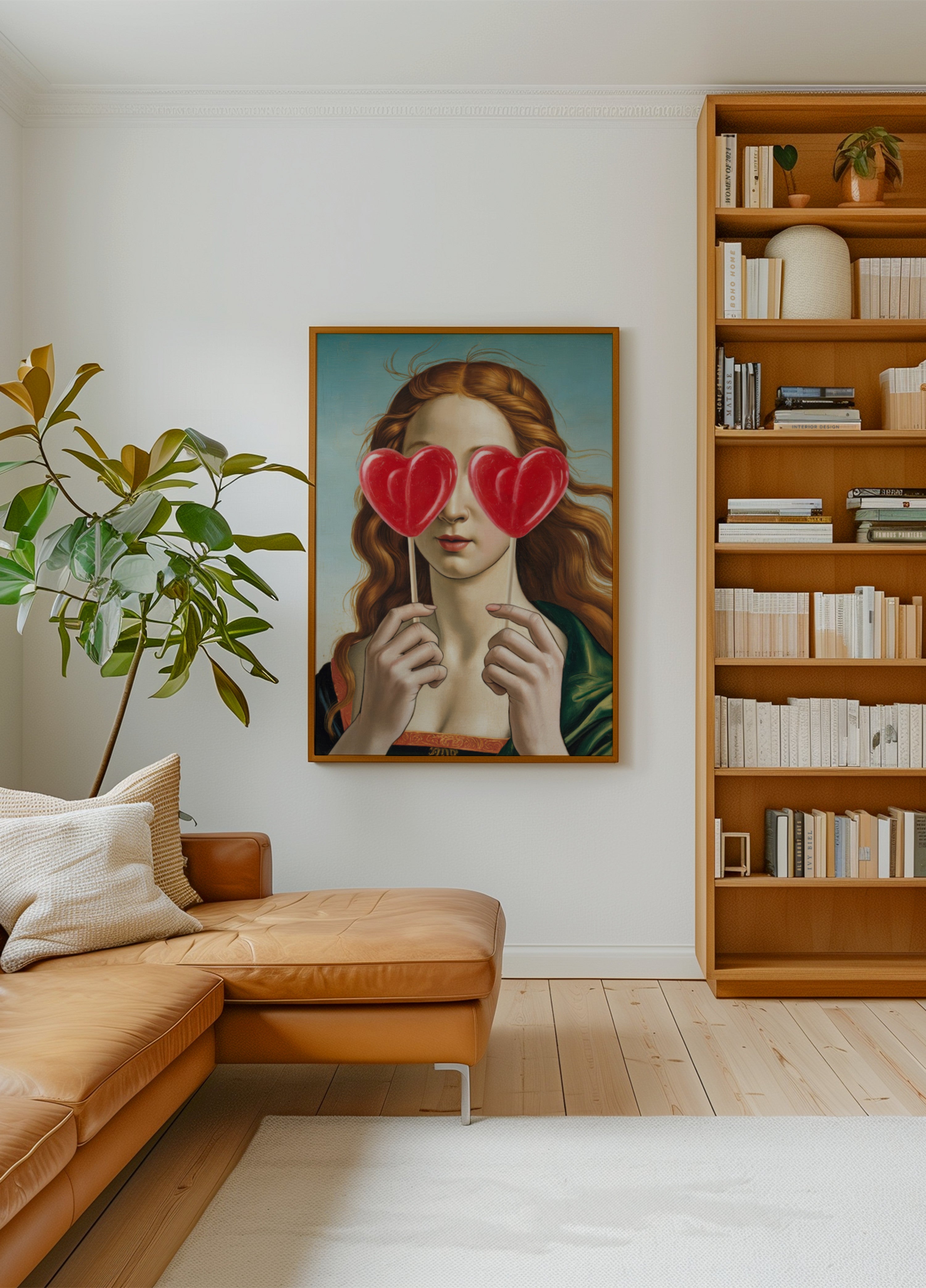 Portrait de coeur doux