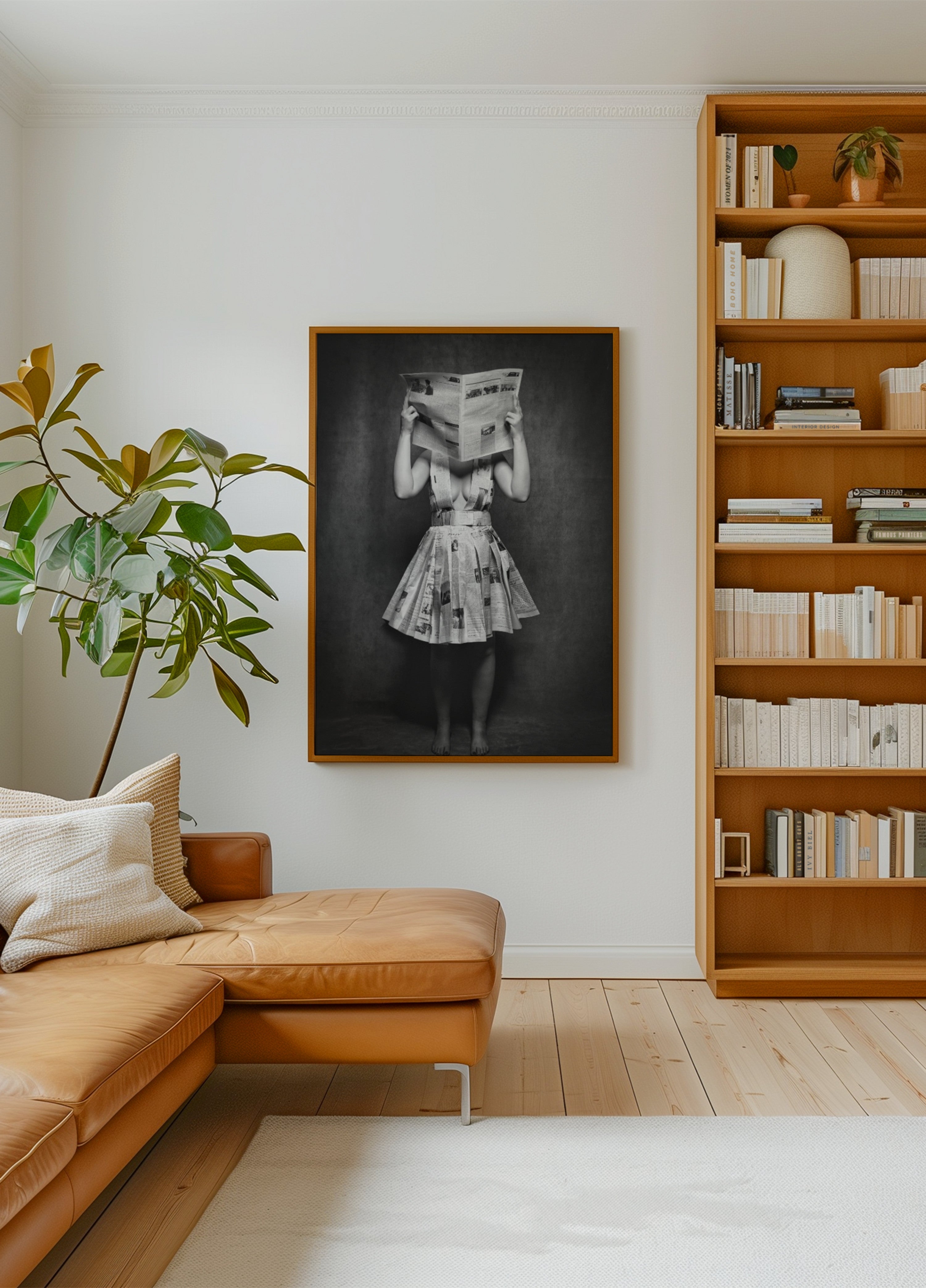 Robe de journal femme