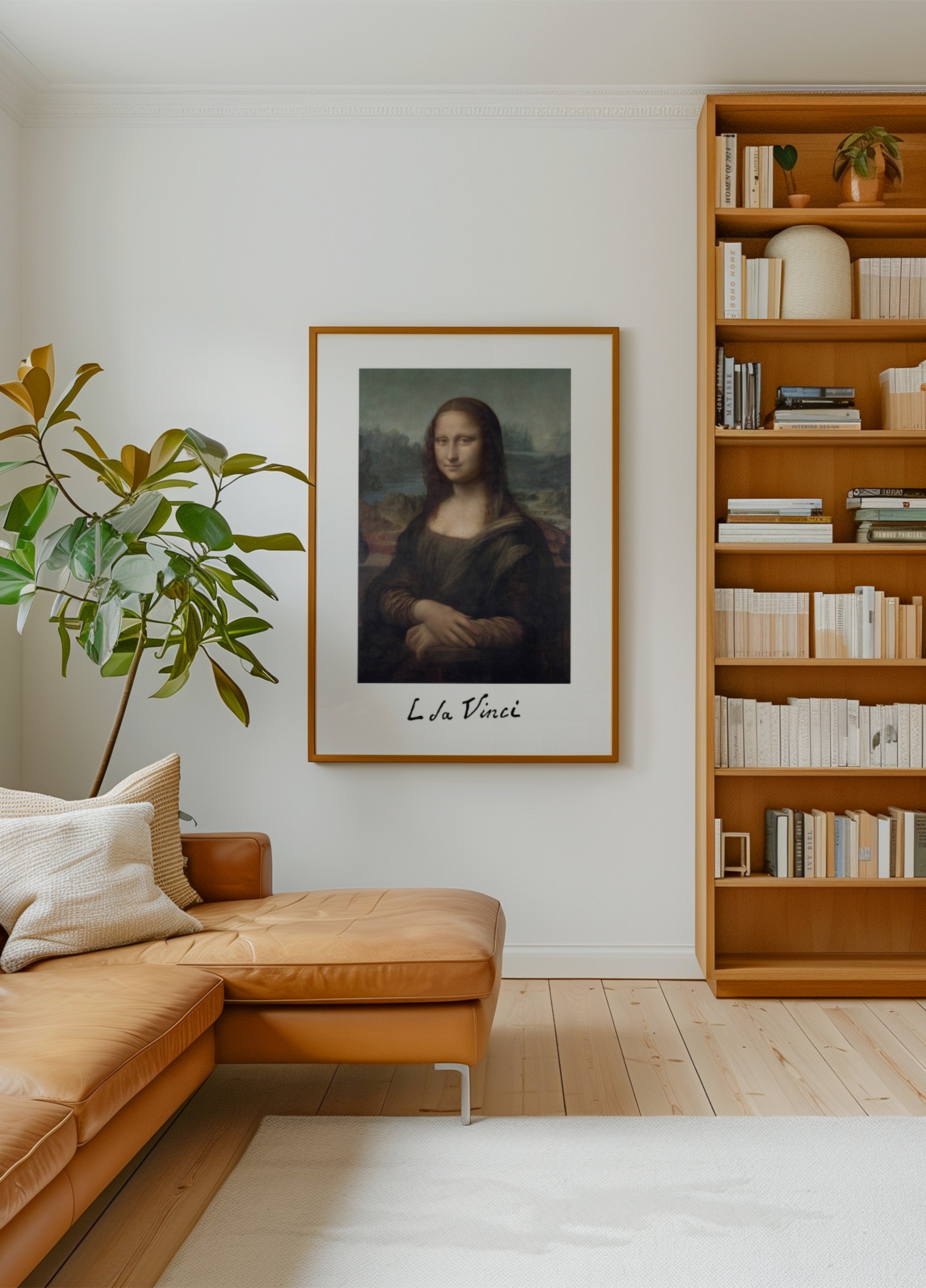 Signature de Mona Lisa Del Giocondo (1503-1506)