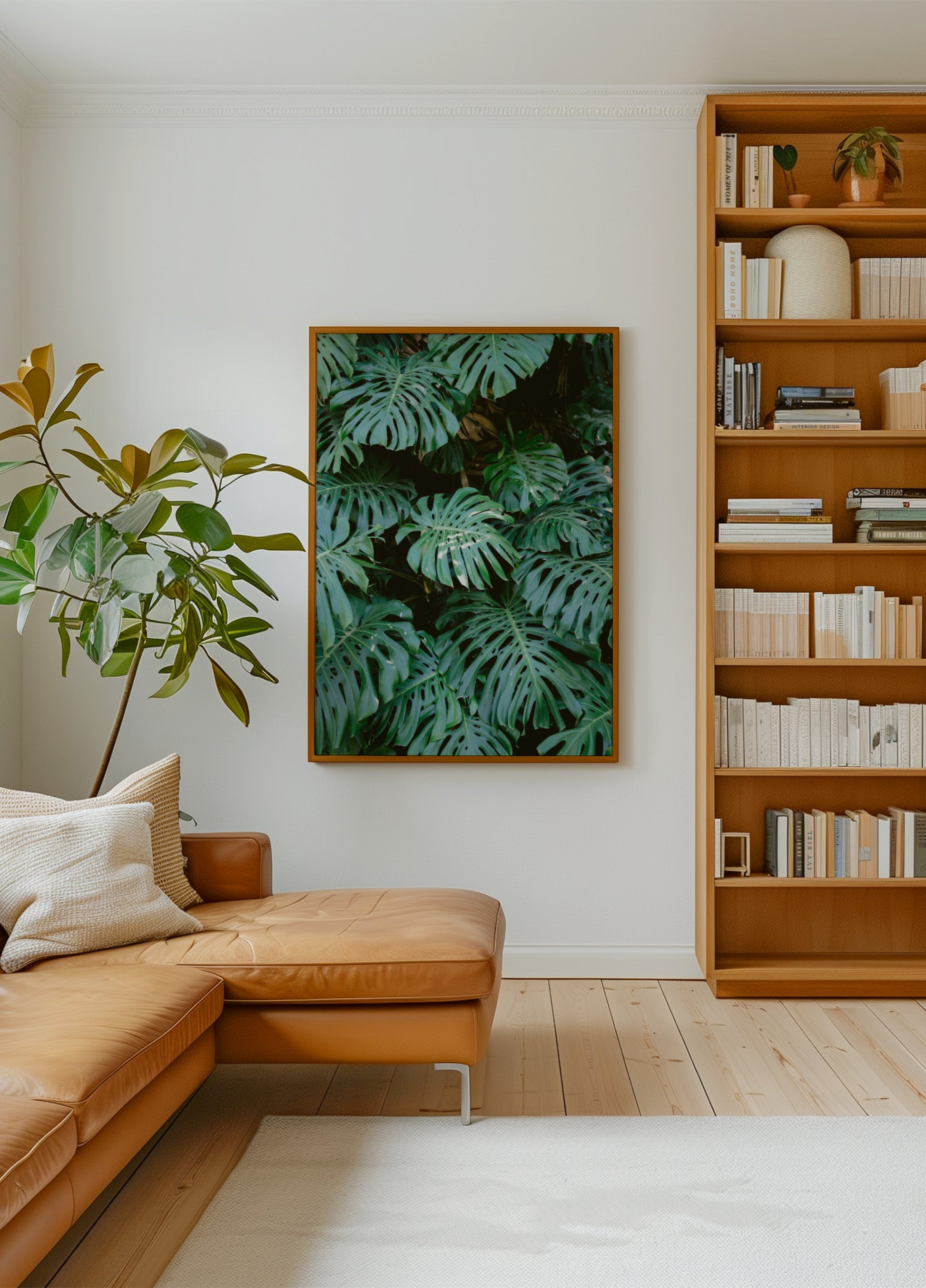 Mur Monstera à Lisbonne