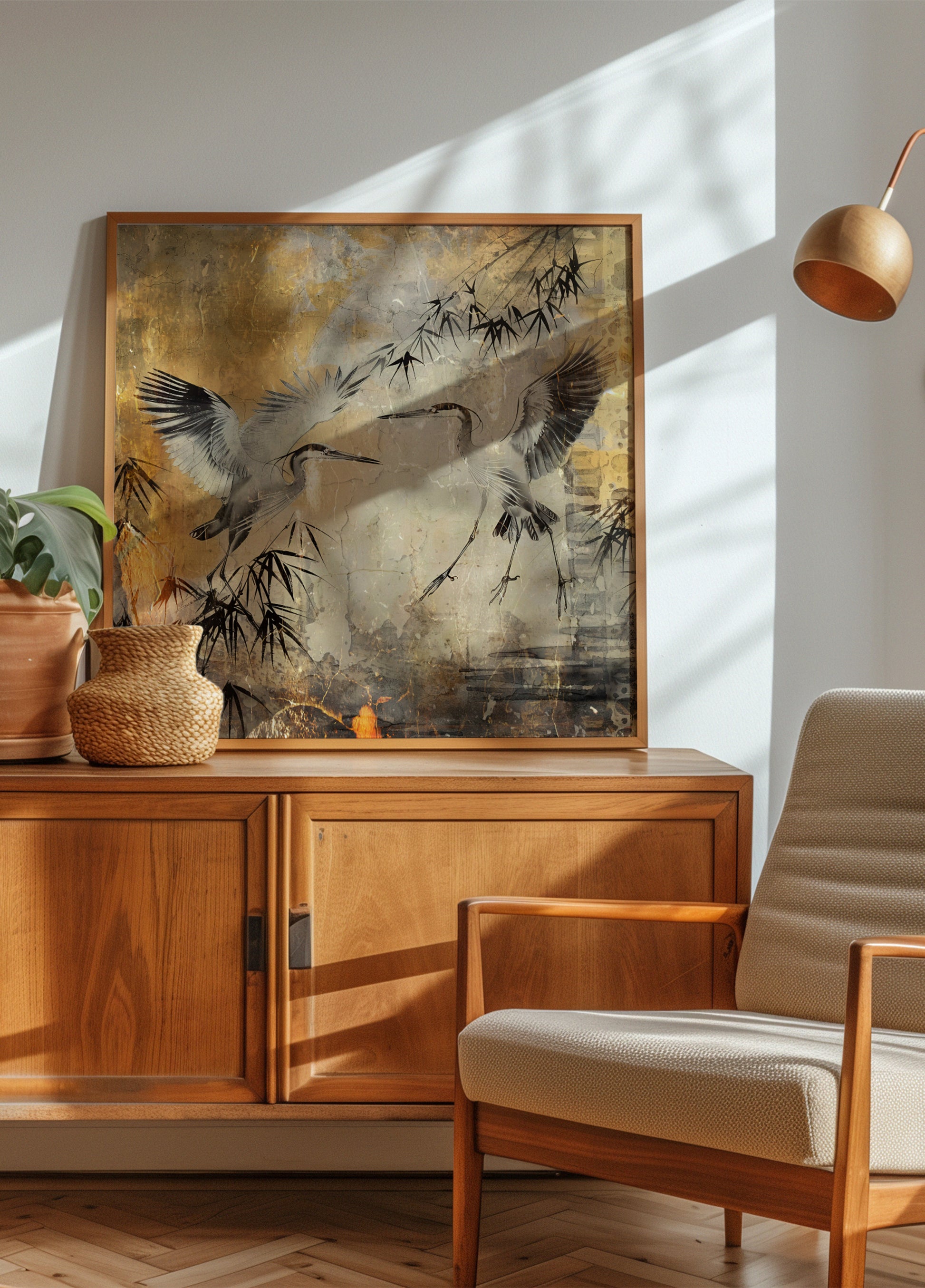 Oiseau Oiseaux Animal Vintage Art Illustration Wallart 25