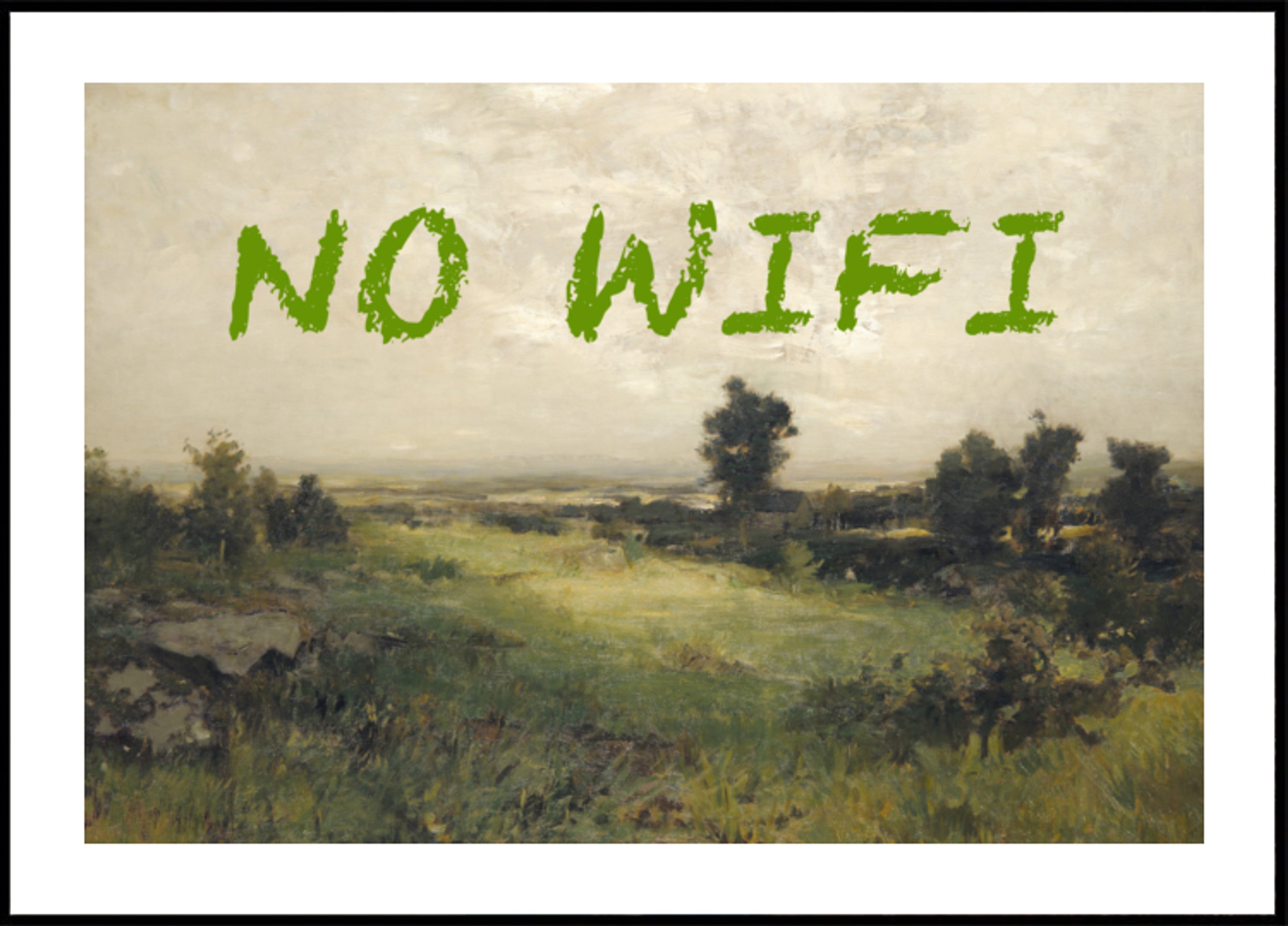 Paysage classique Pas de Wifi