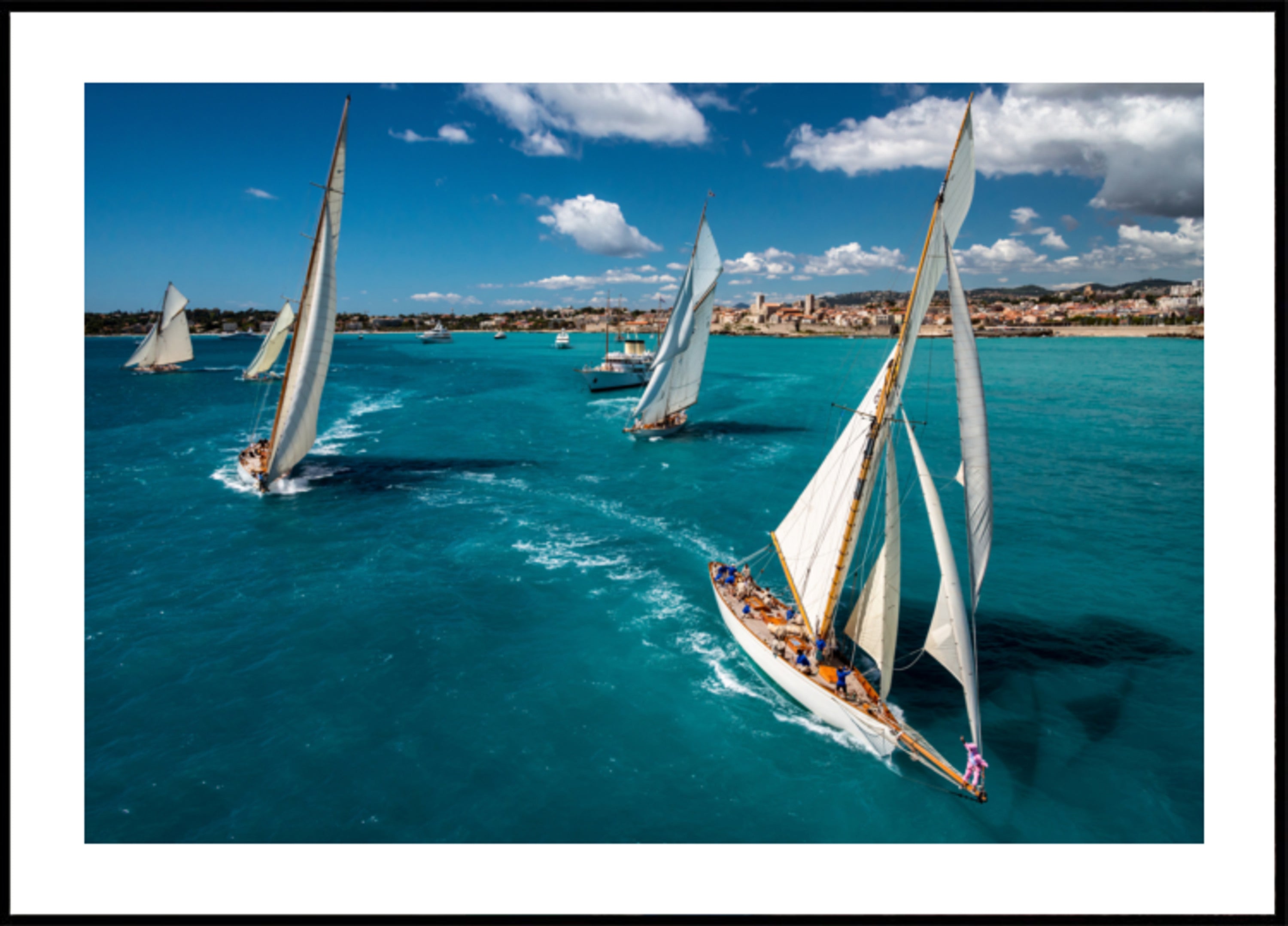 Régate de Voile Mer Turquoise